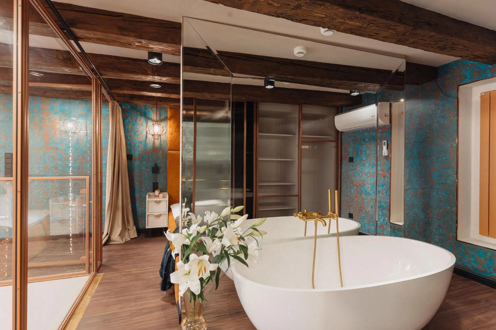 Bathroom in Cu Residence - LoftAffair Spa Collection