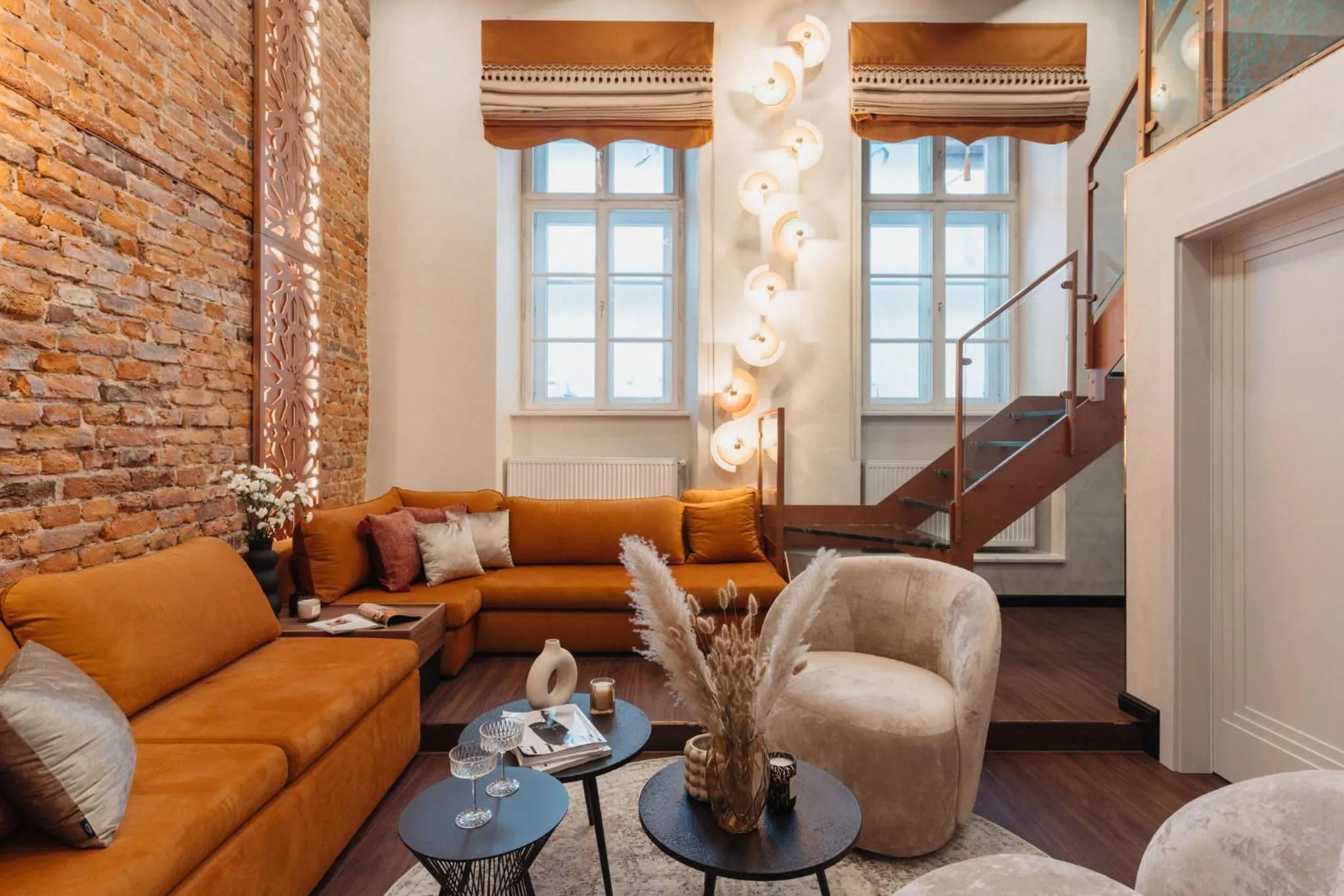 Living room in Cu Residence - LoftAffair Spa Collection