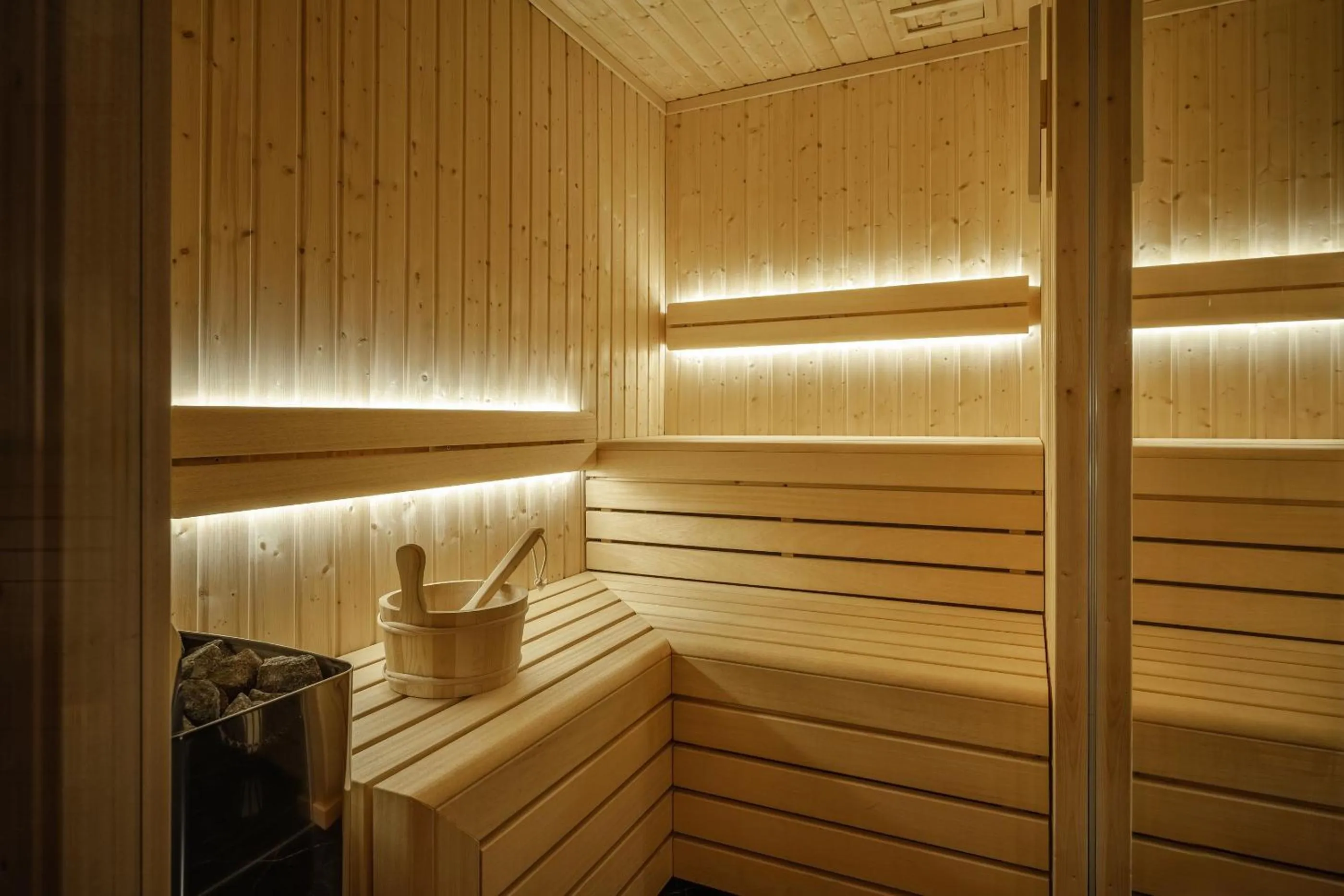Sauna in Cu Residence - LoftAffair Spa Collection
