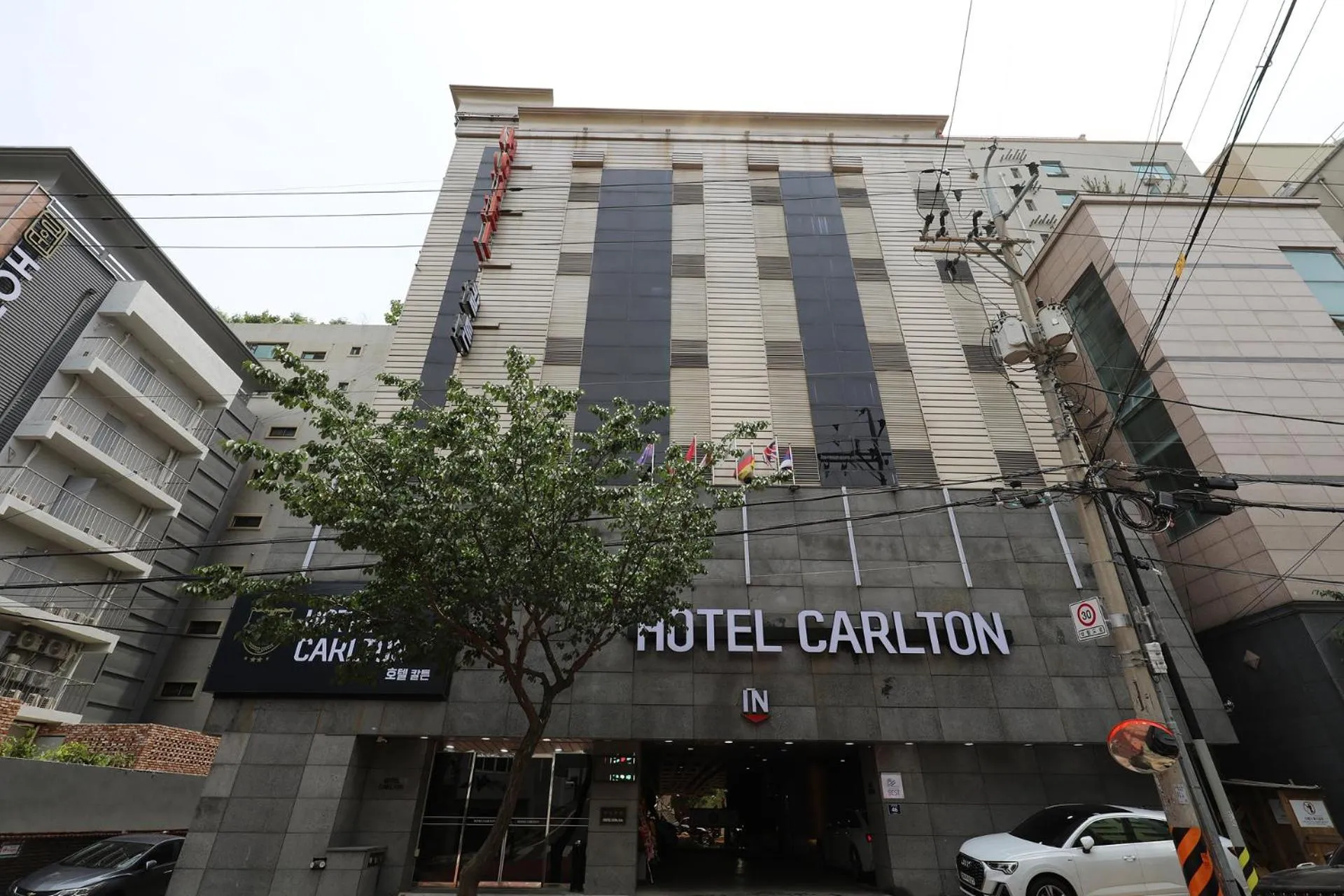 Property building in Carlton Hotel