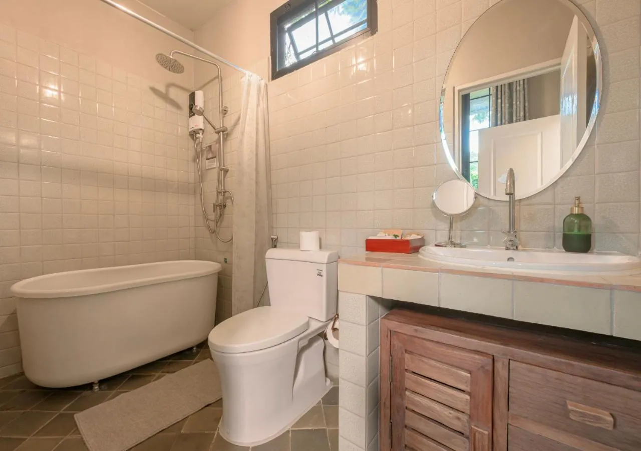 Bathroom in VANA Homestay