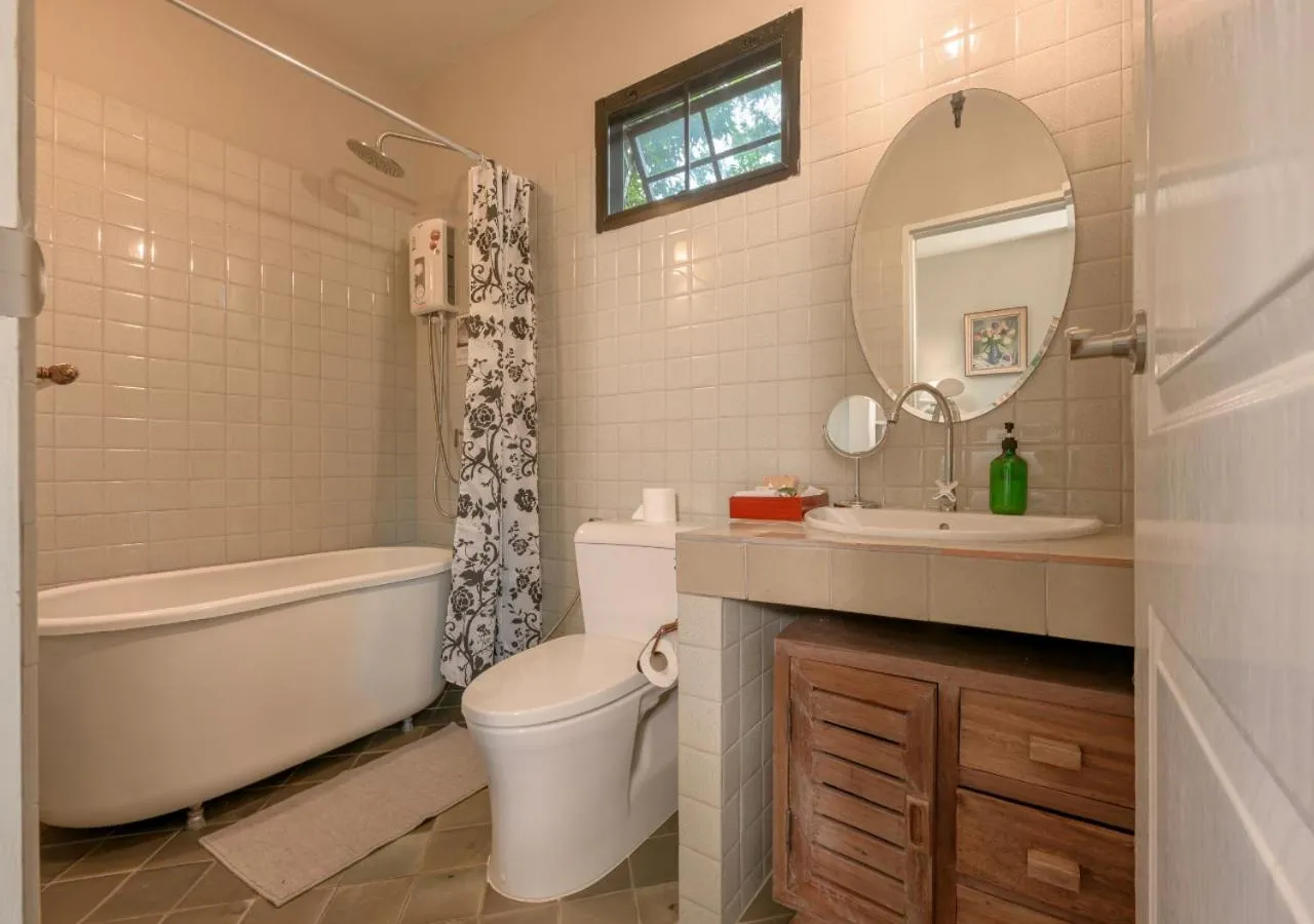 Bathroom in VANA Homestay