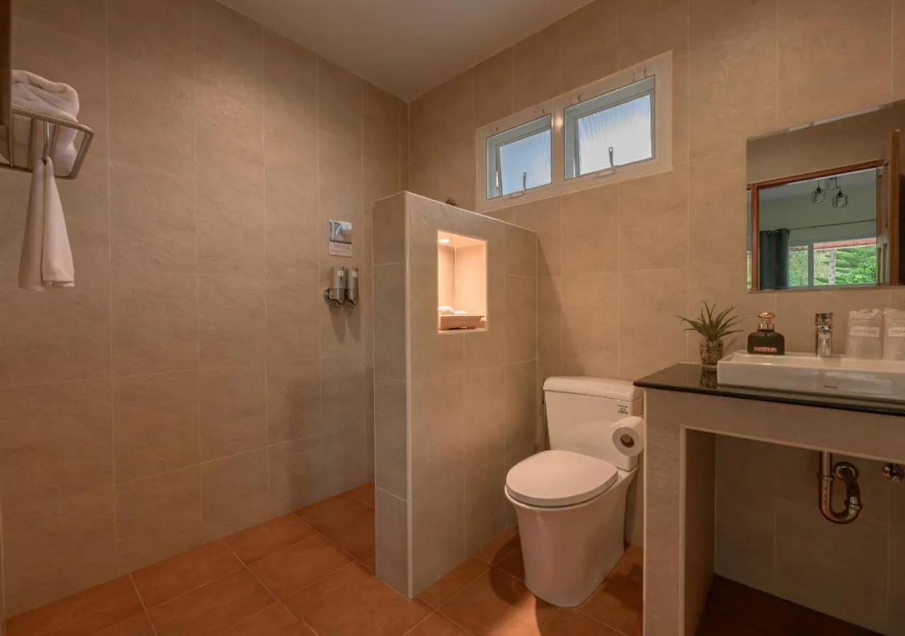 Bathroom in VANA Homestay