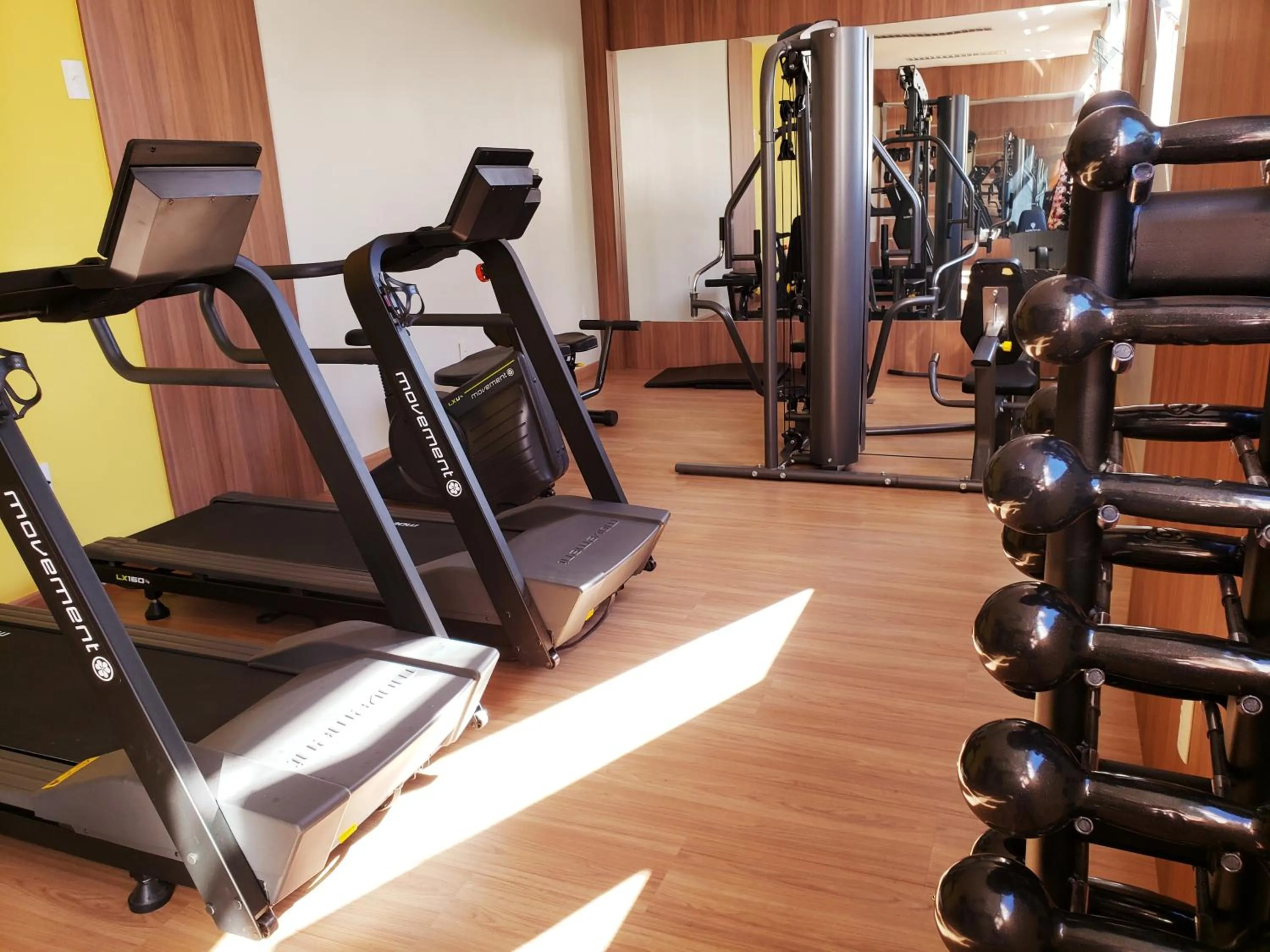 Fitness centre/facilities in Alfa Hotel