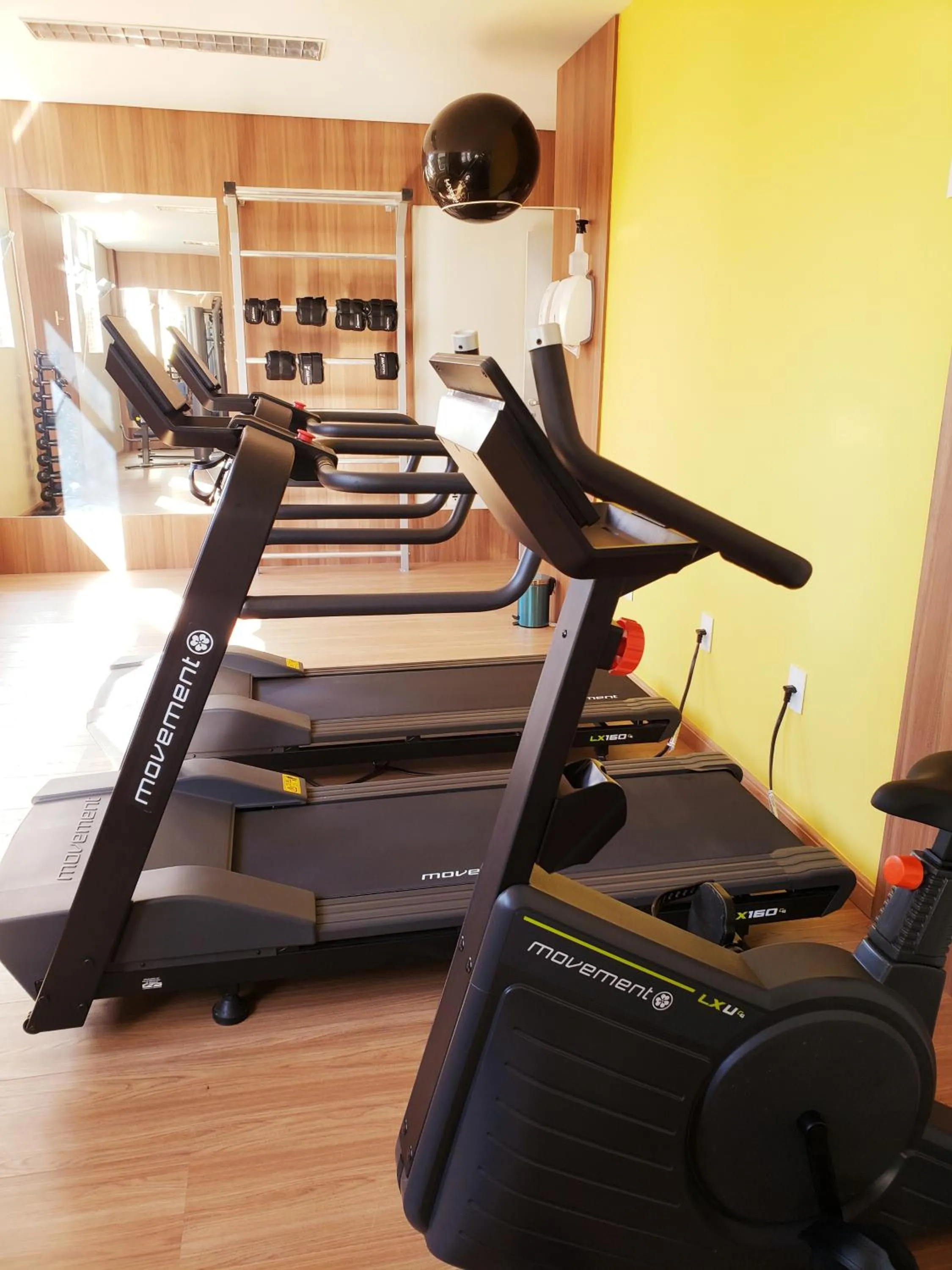 Fitness centre/facilities in Alfa Hotel