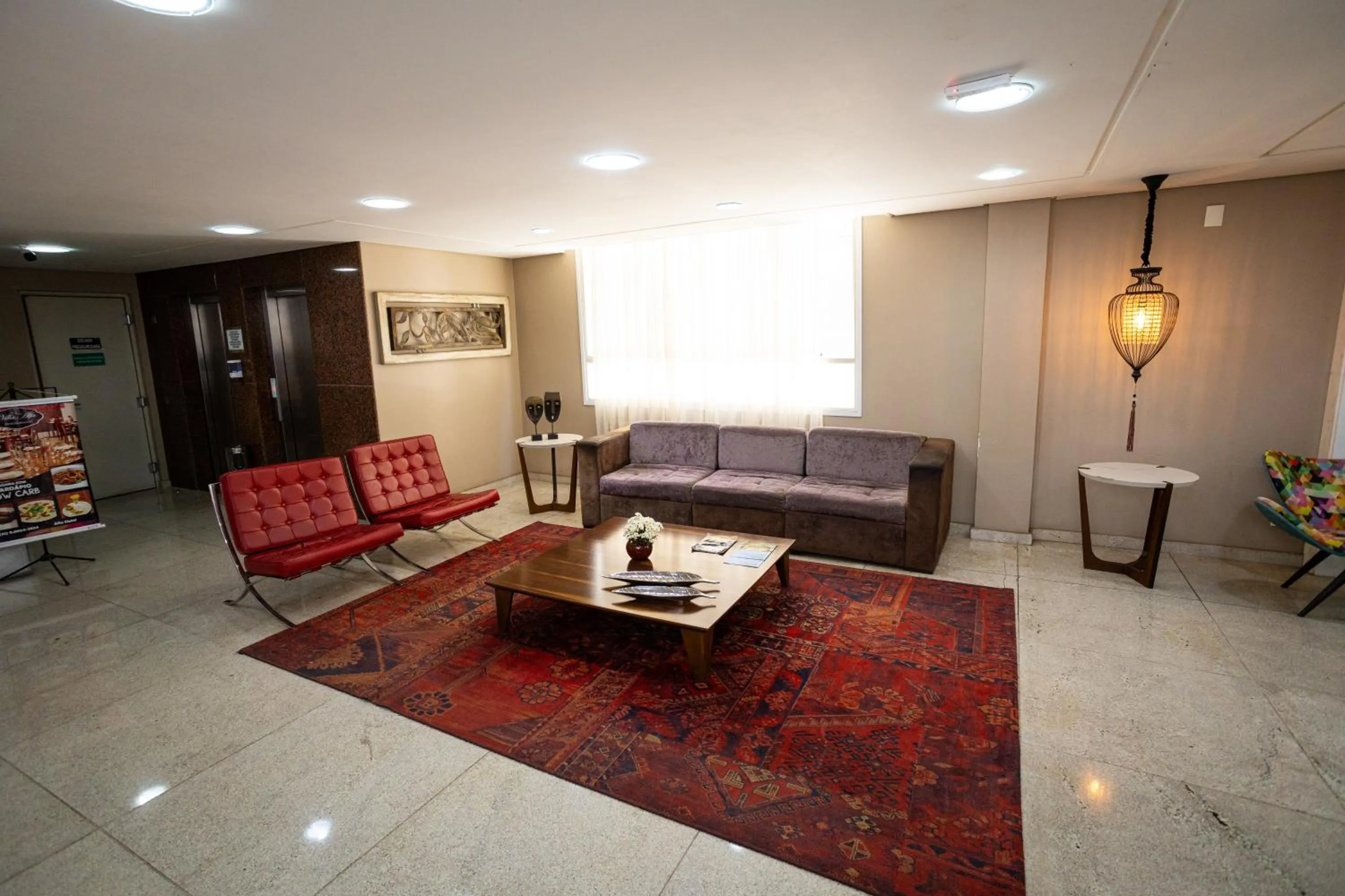 Living room in Alfa Hotel