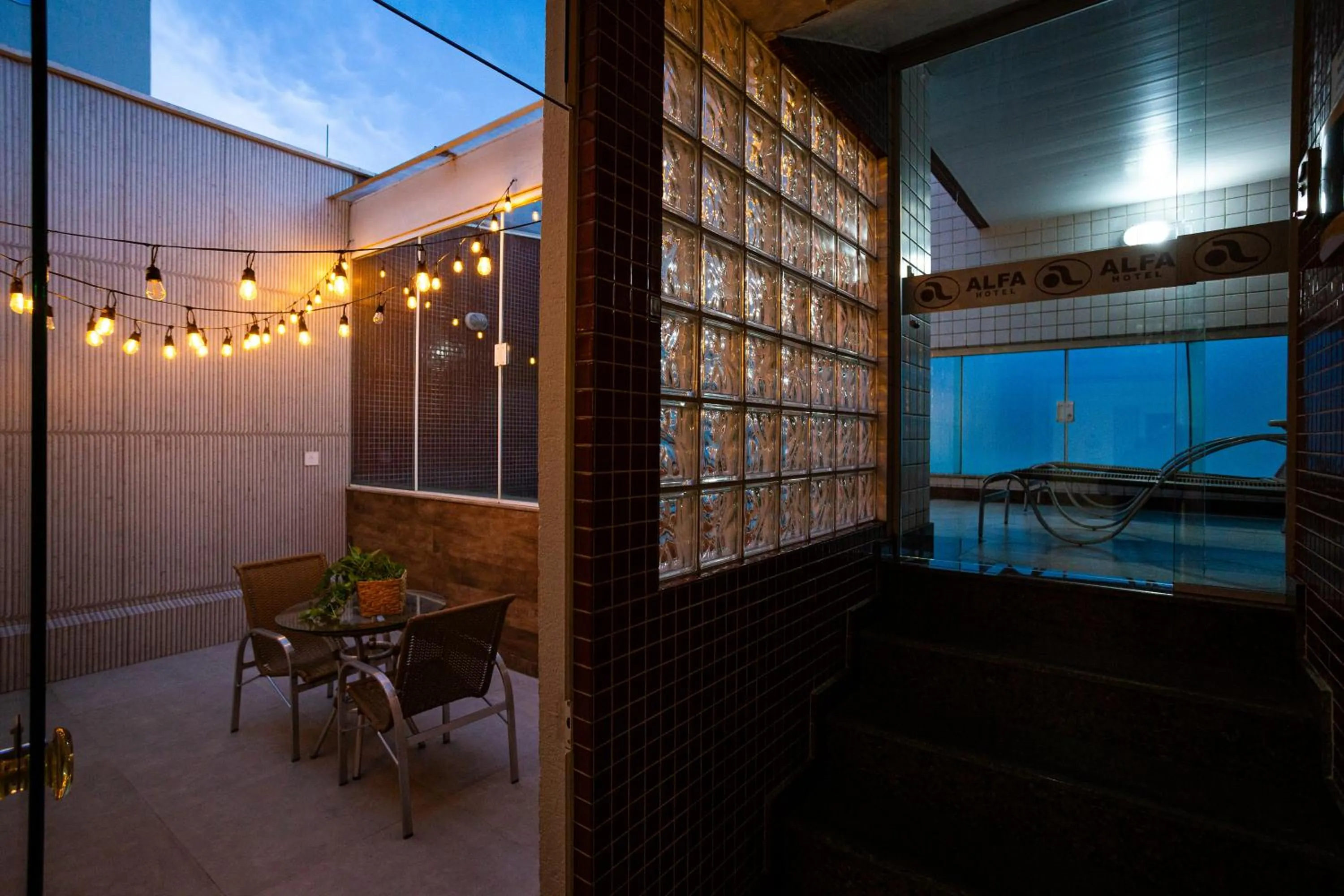 Swimming pool in Alfa Hotel