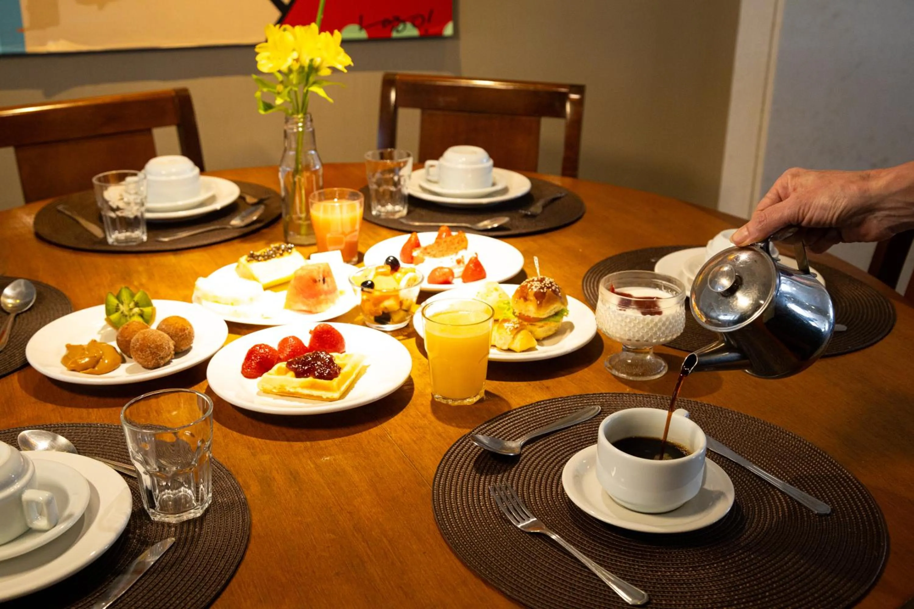 Food and drinks in Alfa Hotel