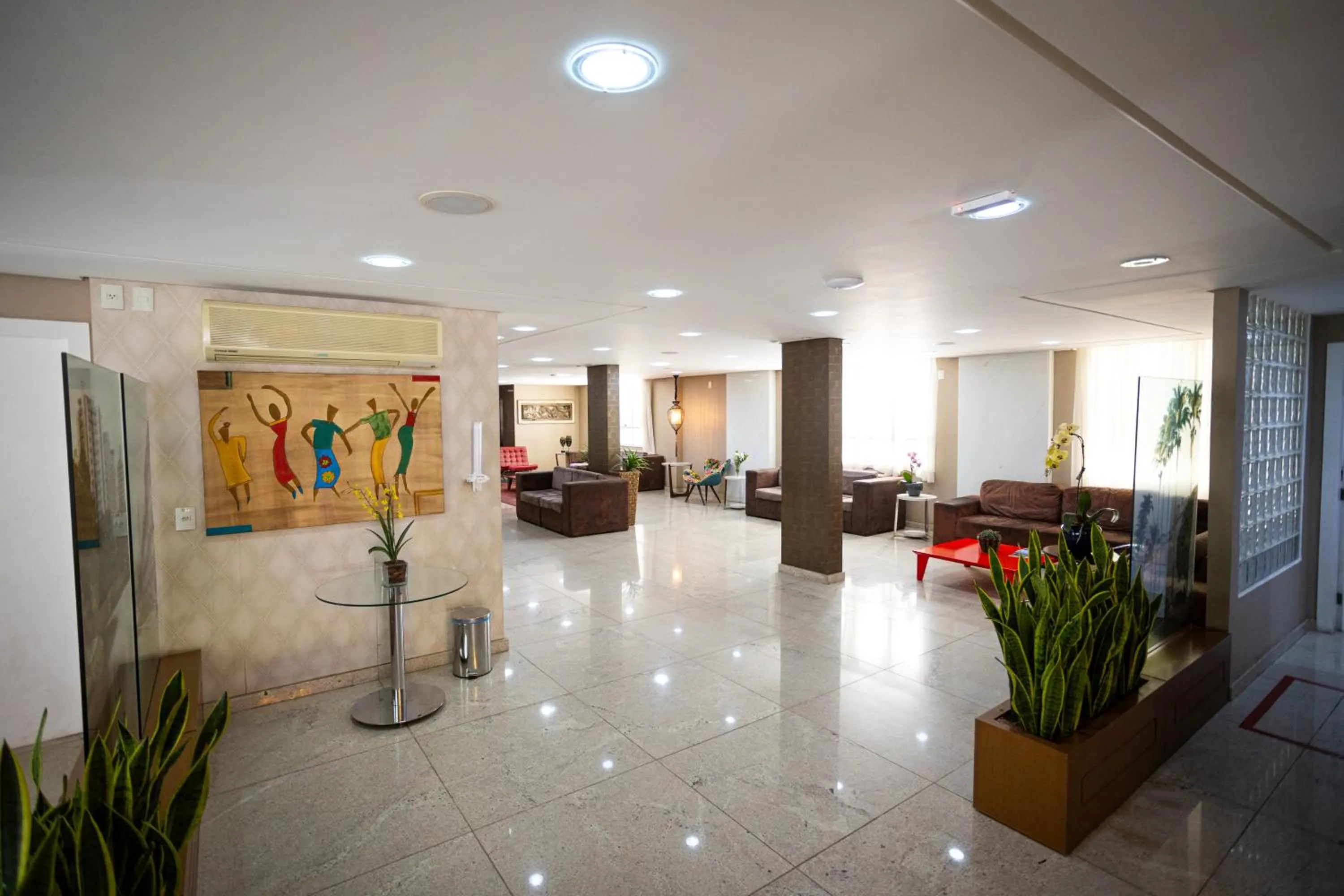 Lobby or reception in Alfa Hotel