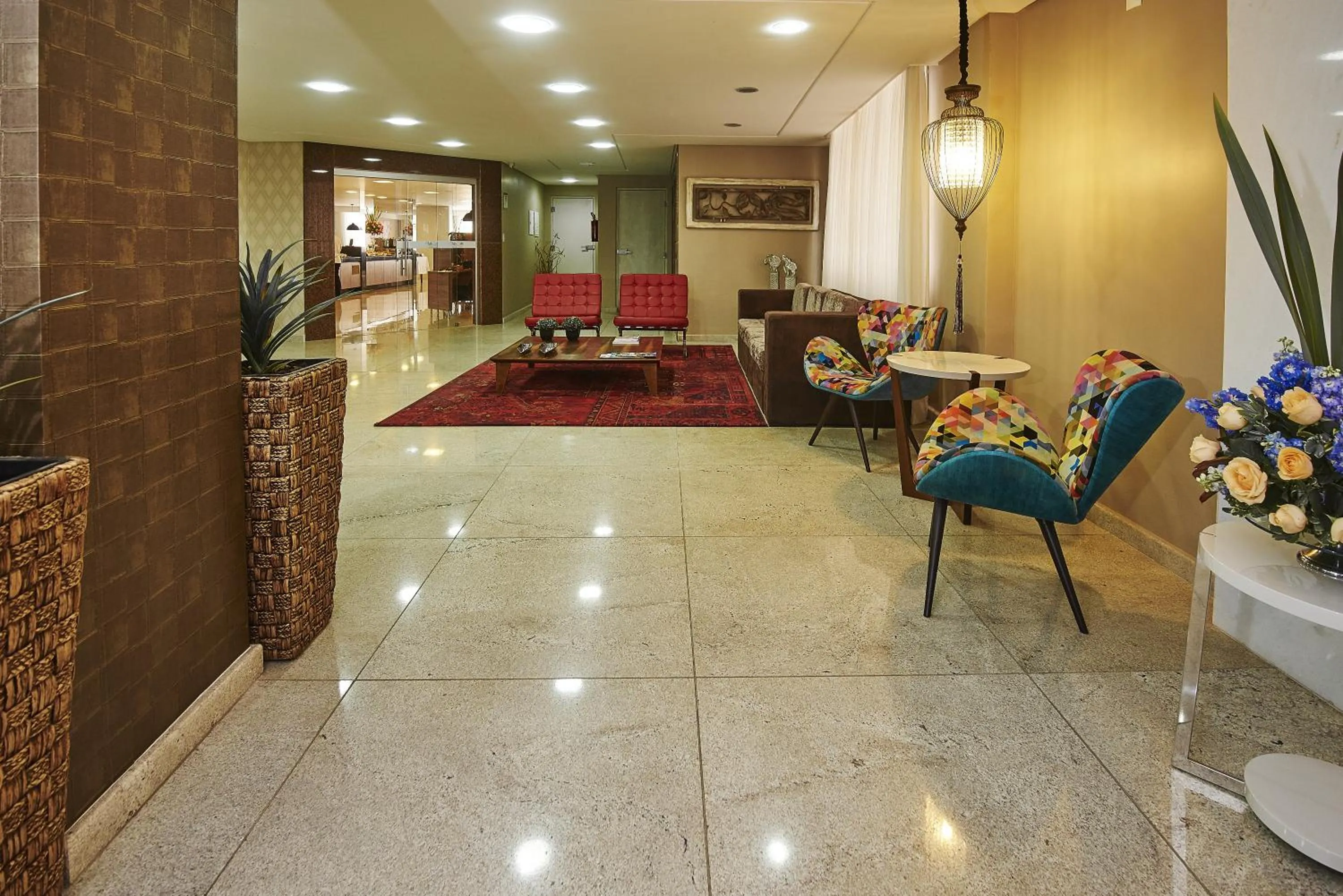 Lobby or reception in Alfa Hotel