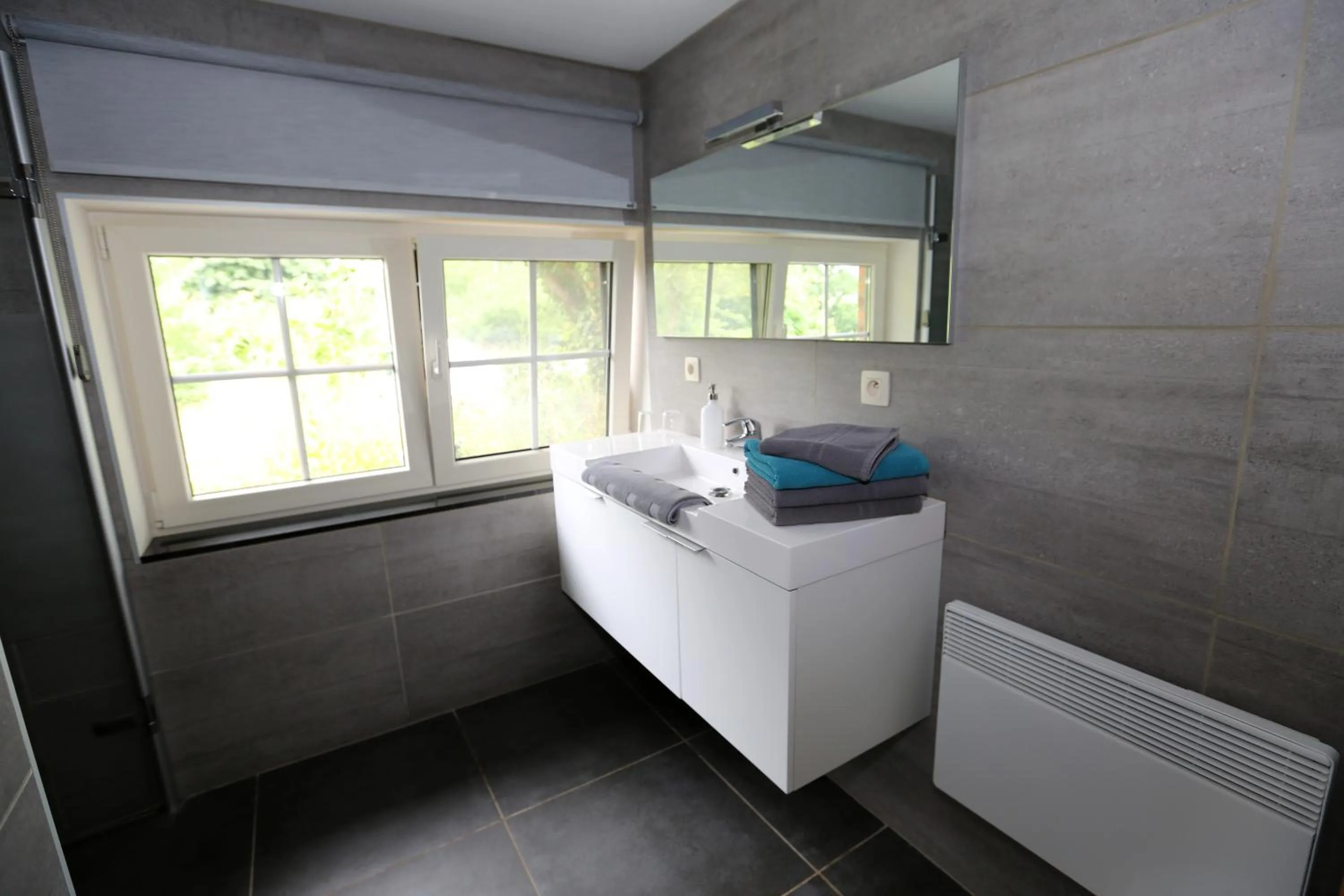 Bathroom in B&B Le Bois de Champia