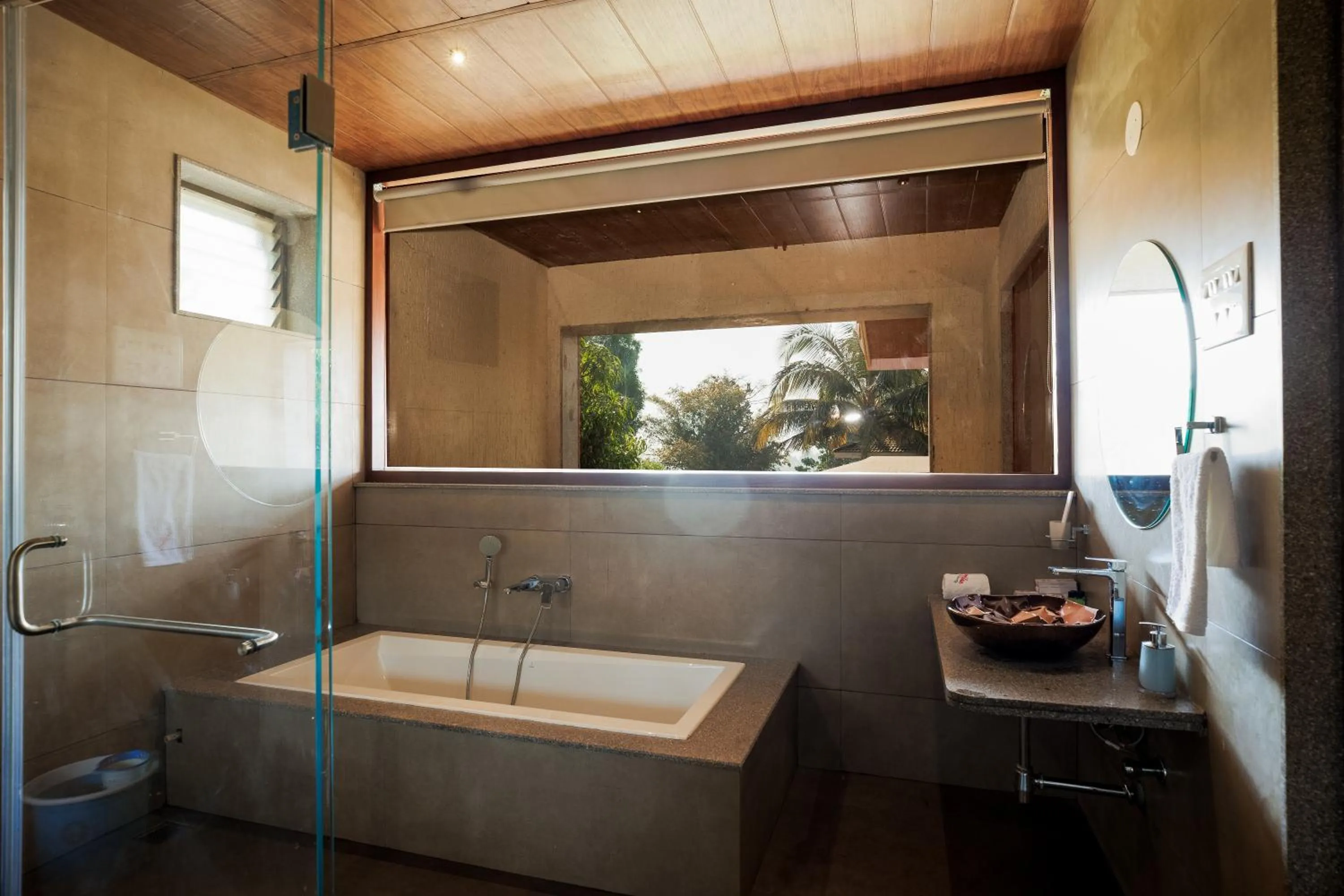 Bath in Urmilaa Green County Resort 35 KM From Kolhapur