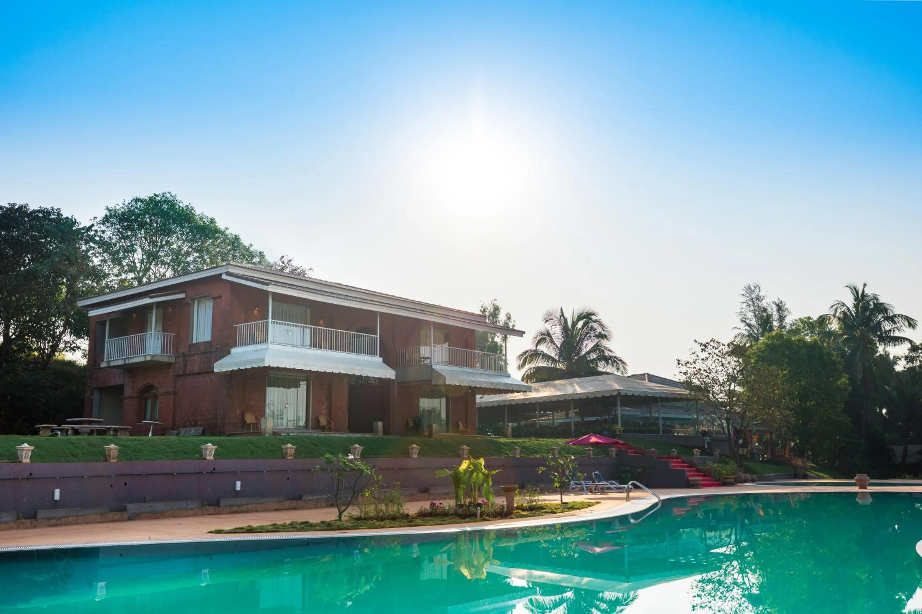 Swimming pool in Urmilaa Green County Resort 35 KM From Kolhapur