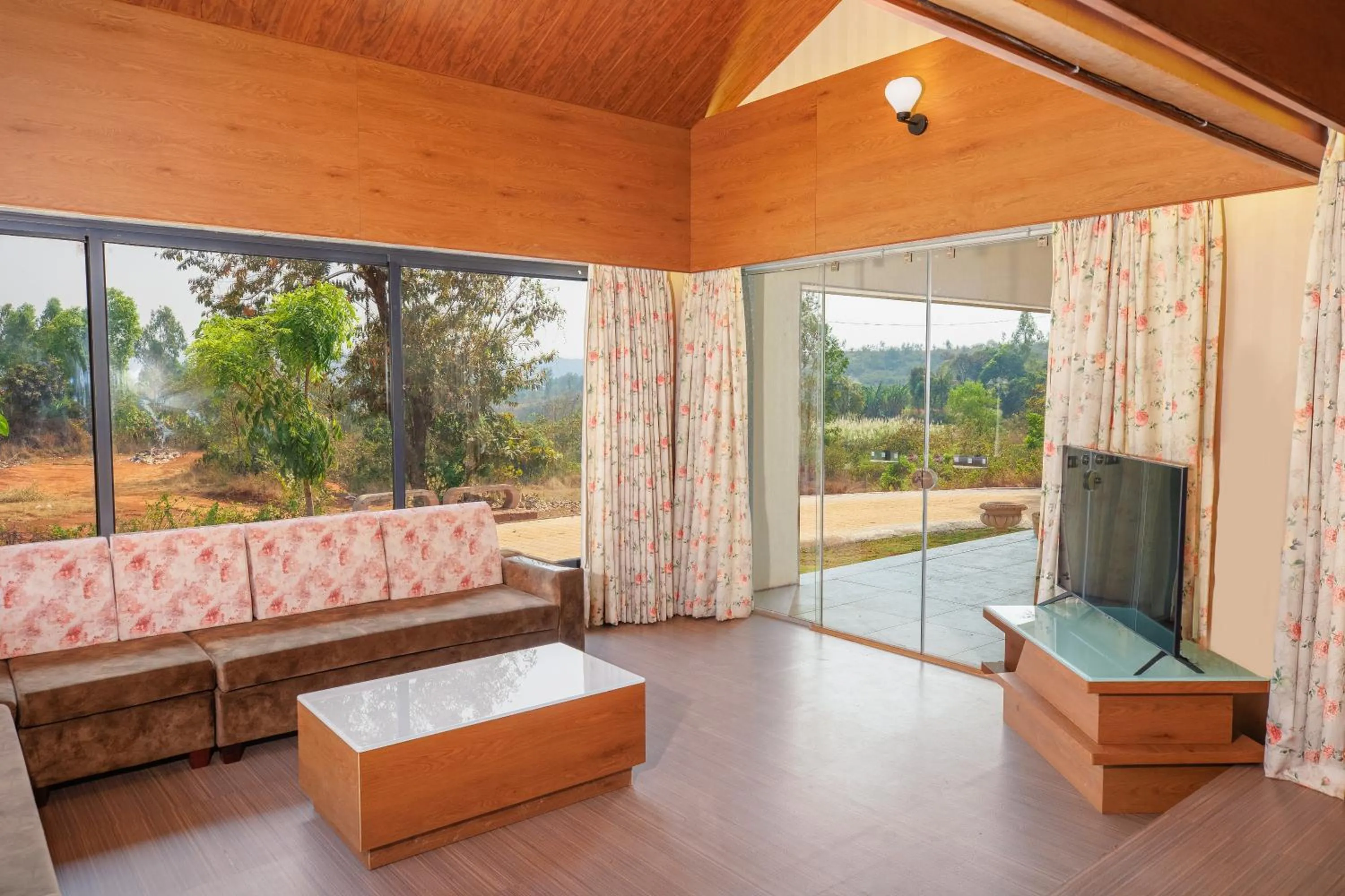 Seating area in Urmilaa Green County Resort 35 KM From Kolhapur