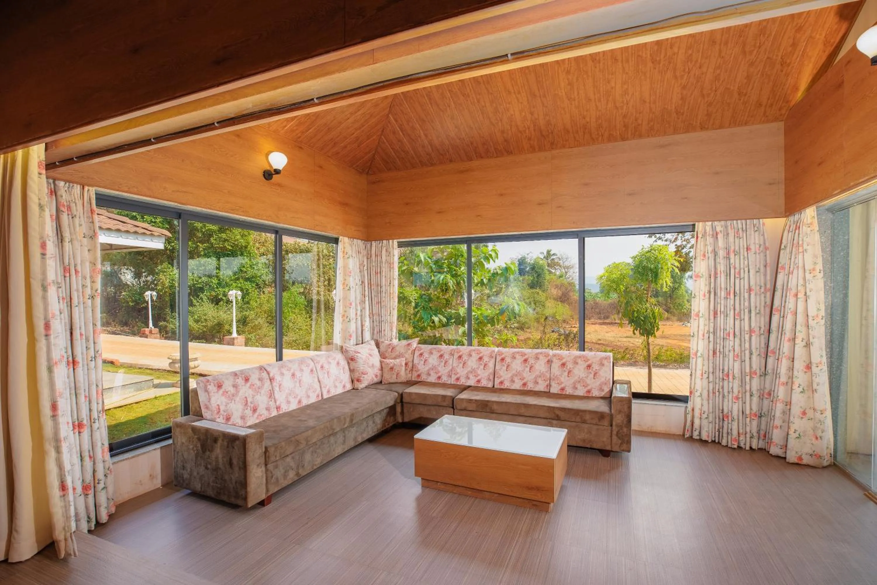 Seating area in Urmilaa Green County Resort 35 KM From Kolhapur