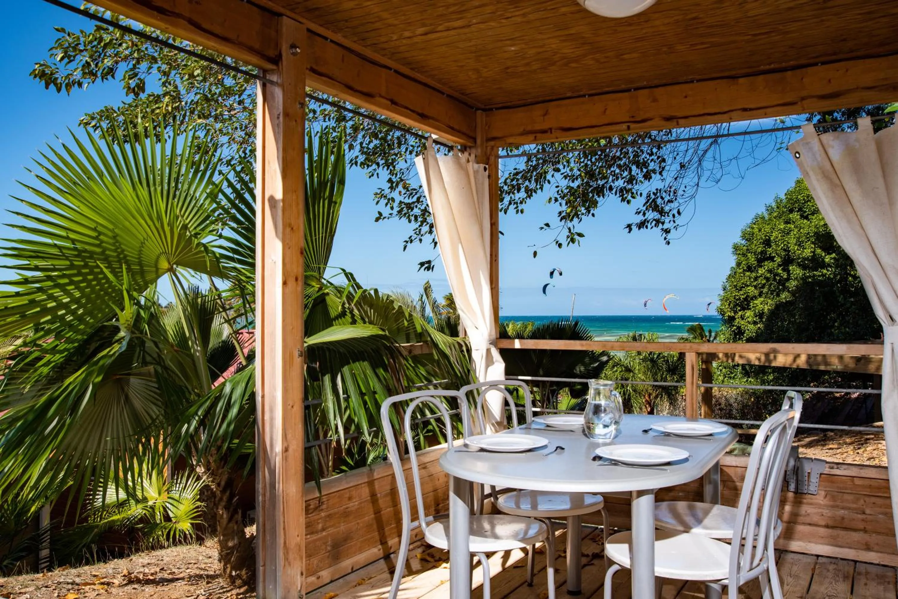 Patio in Le Village de la Pointe
