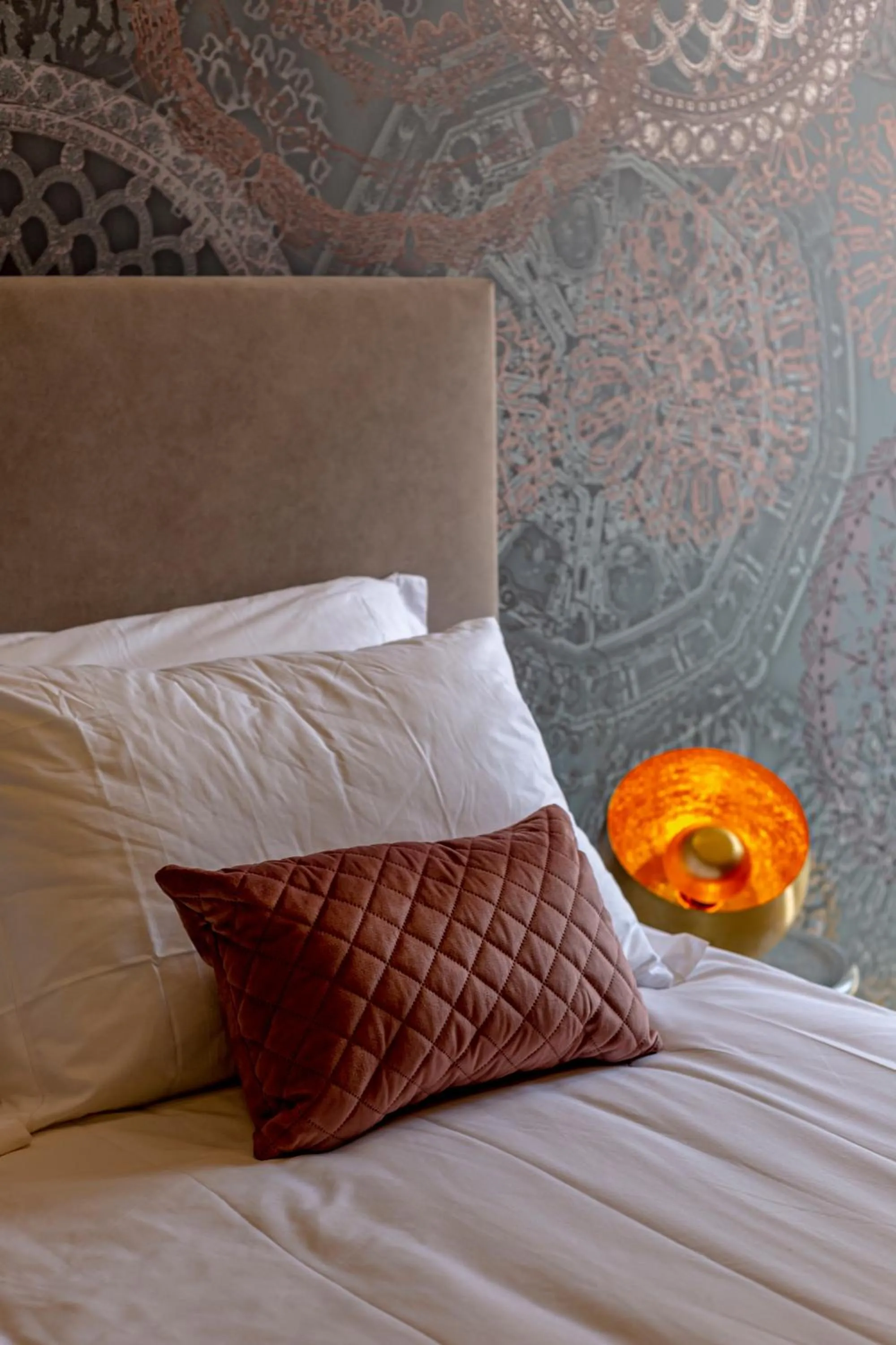 Bed in Guest House Jacarandá Faro