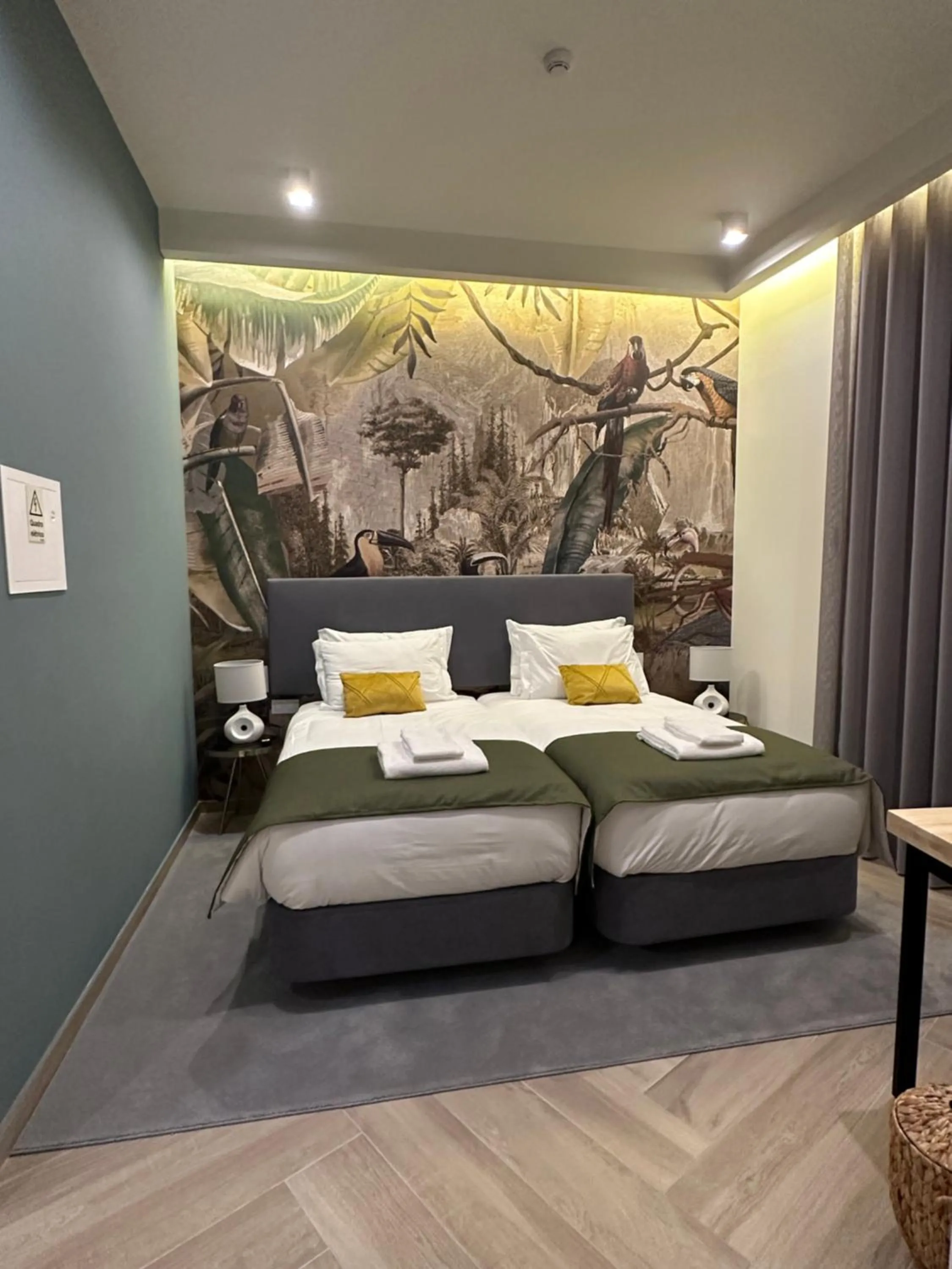 Bed in Guest House Jacarandá Faro