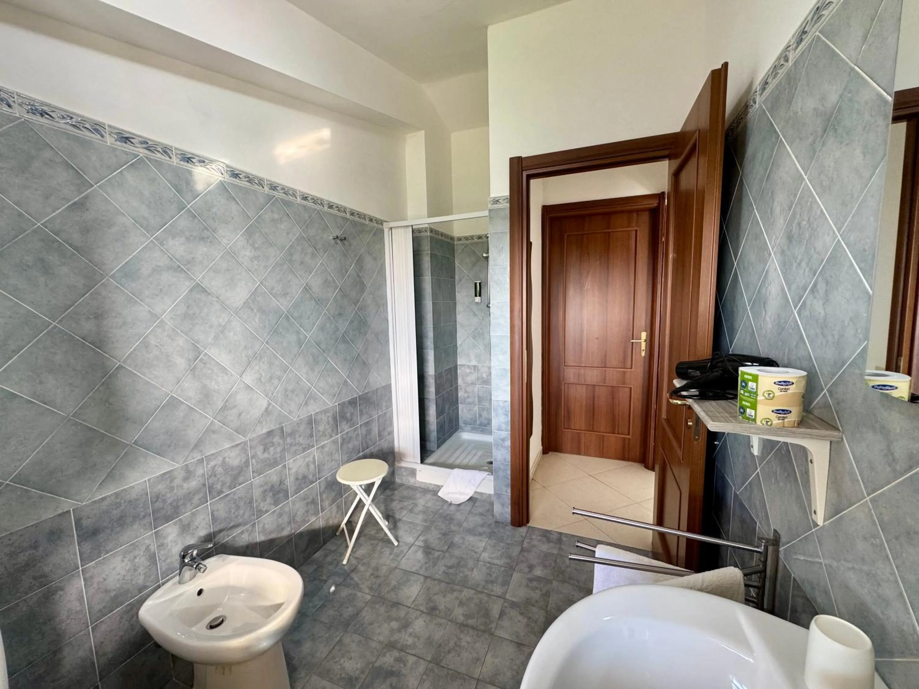 Shower in New Naxos Village