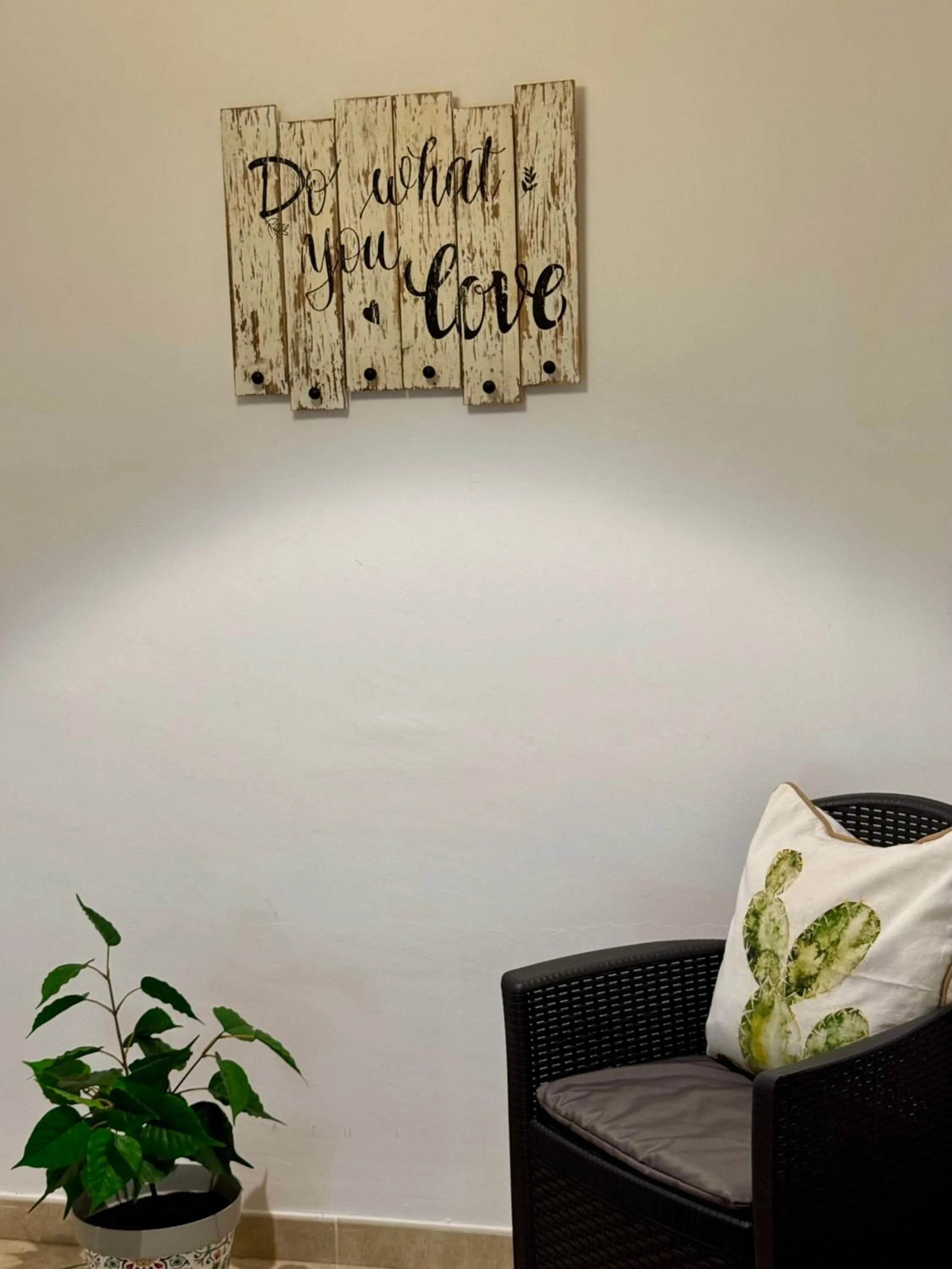 Living room in New Naxos Village