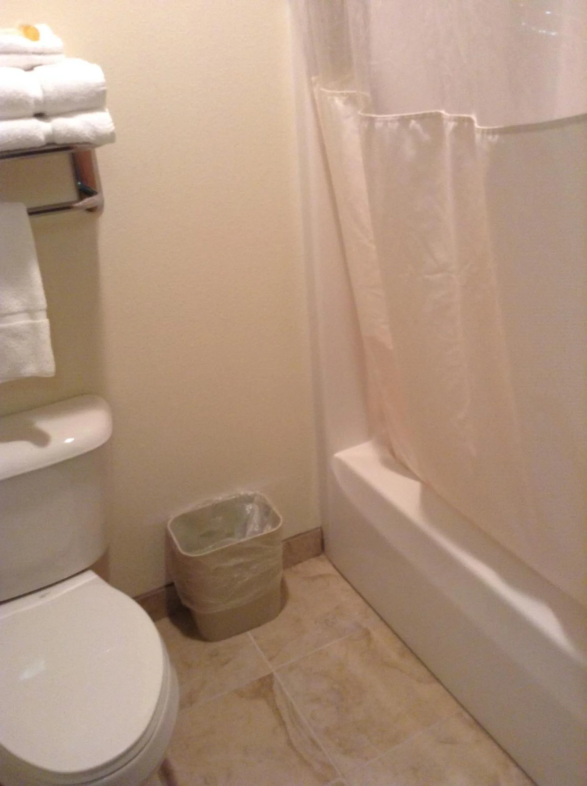 Bathroom in Days Inn by Wyndham Carroll