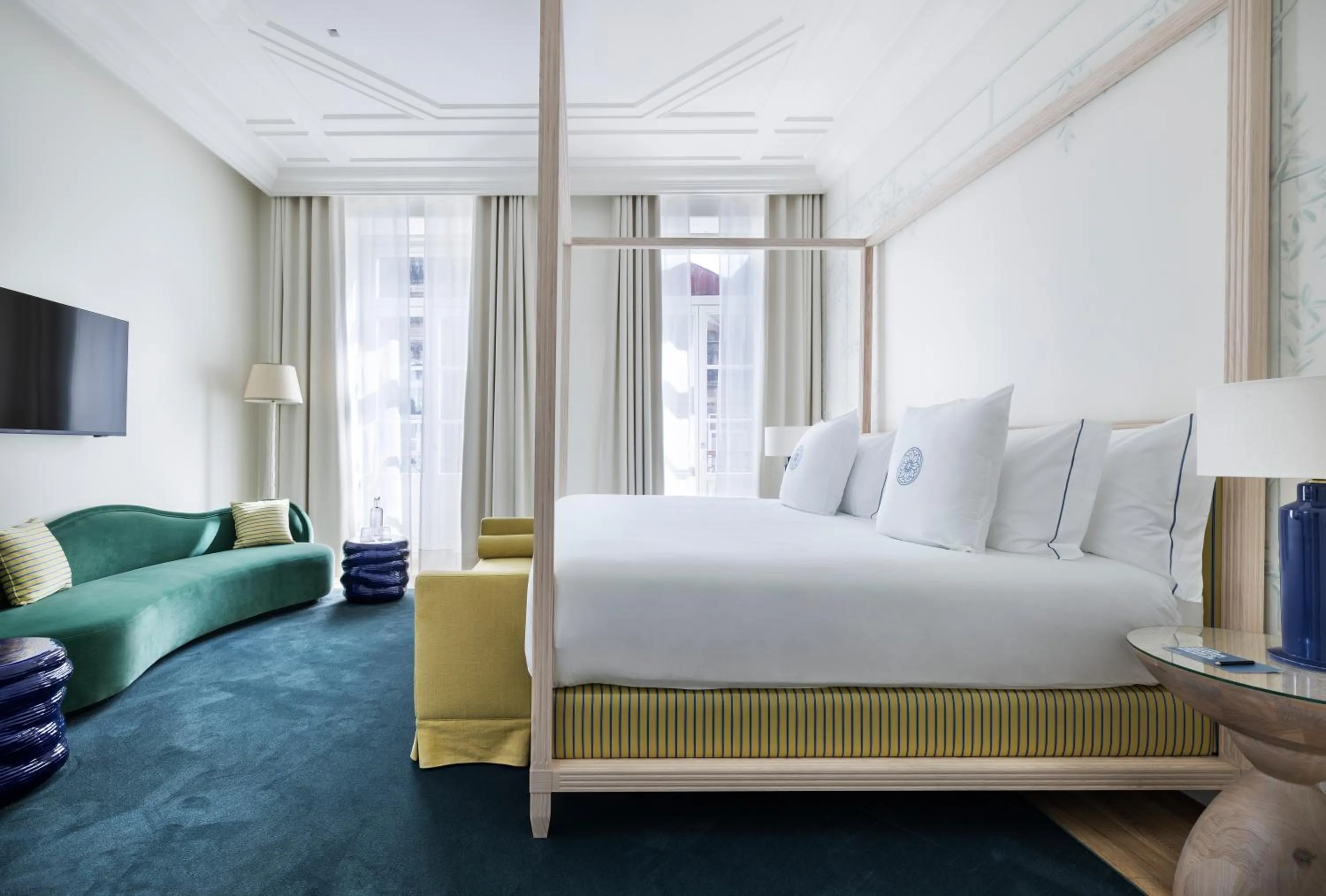 Seating area, Bed in One Shot Palácio Cedofeita