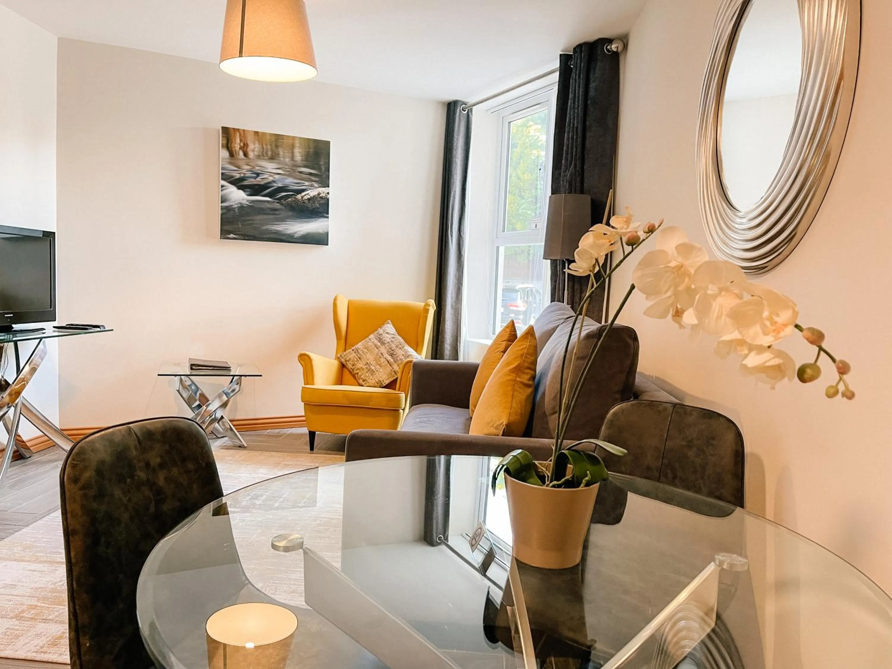 Living room in Broc House Suites