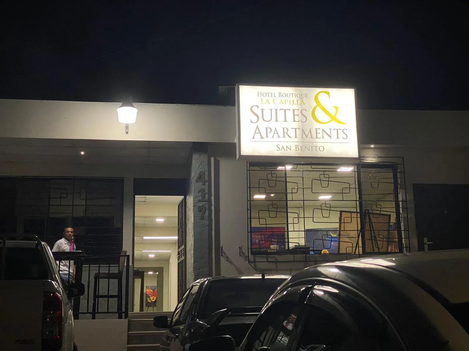 Parking in Hotel La Capilla - Suites & Apartments San Benito