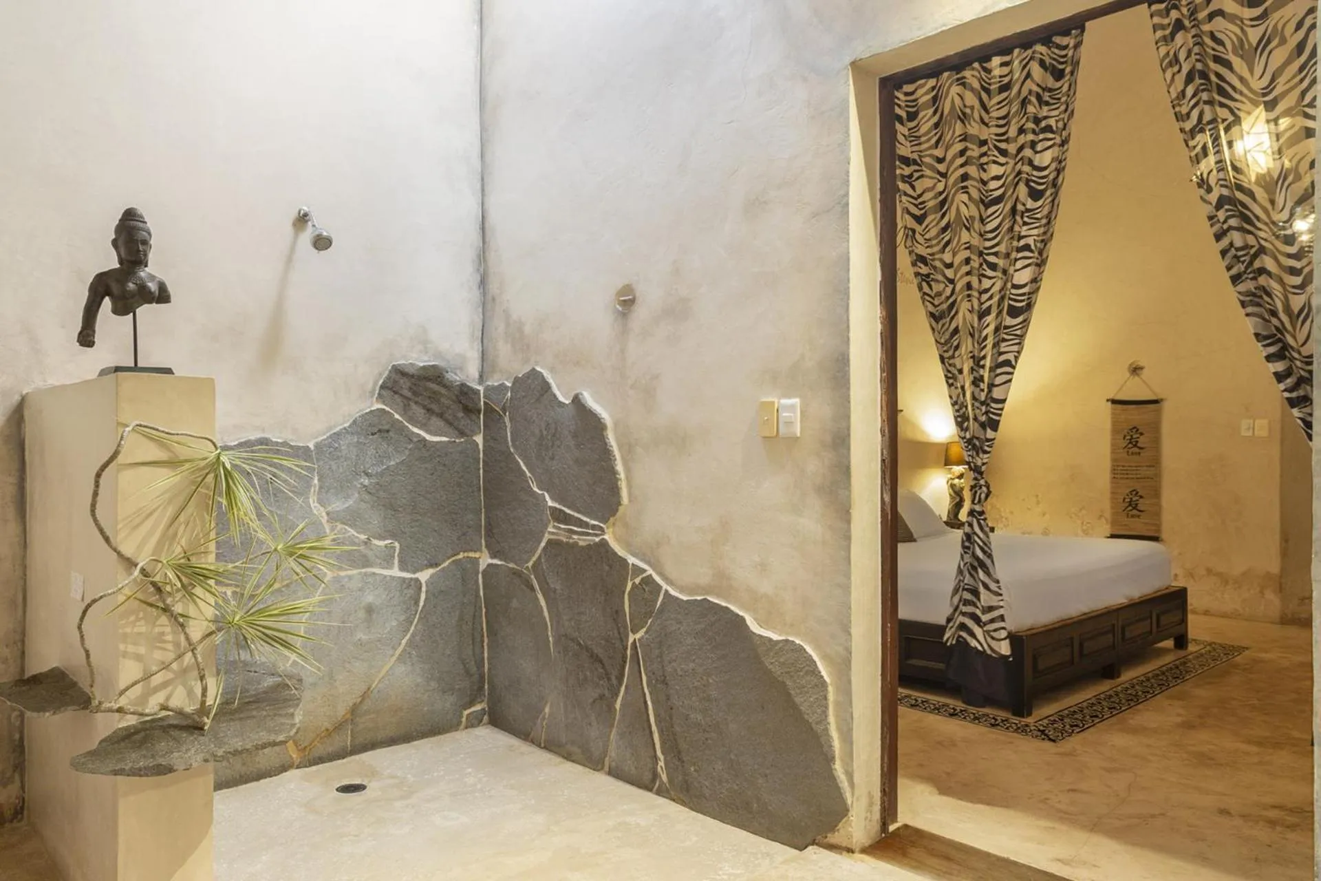 Bed in Hacienda Sacnicte