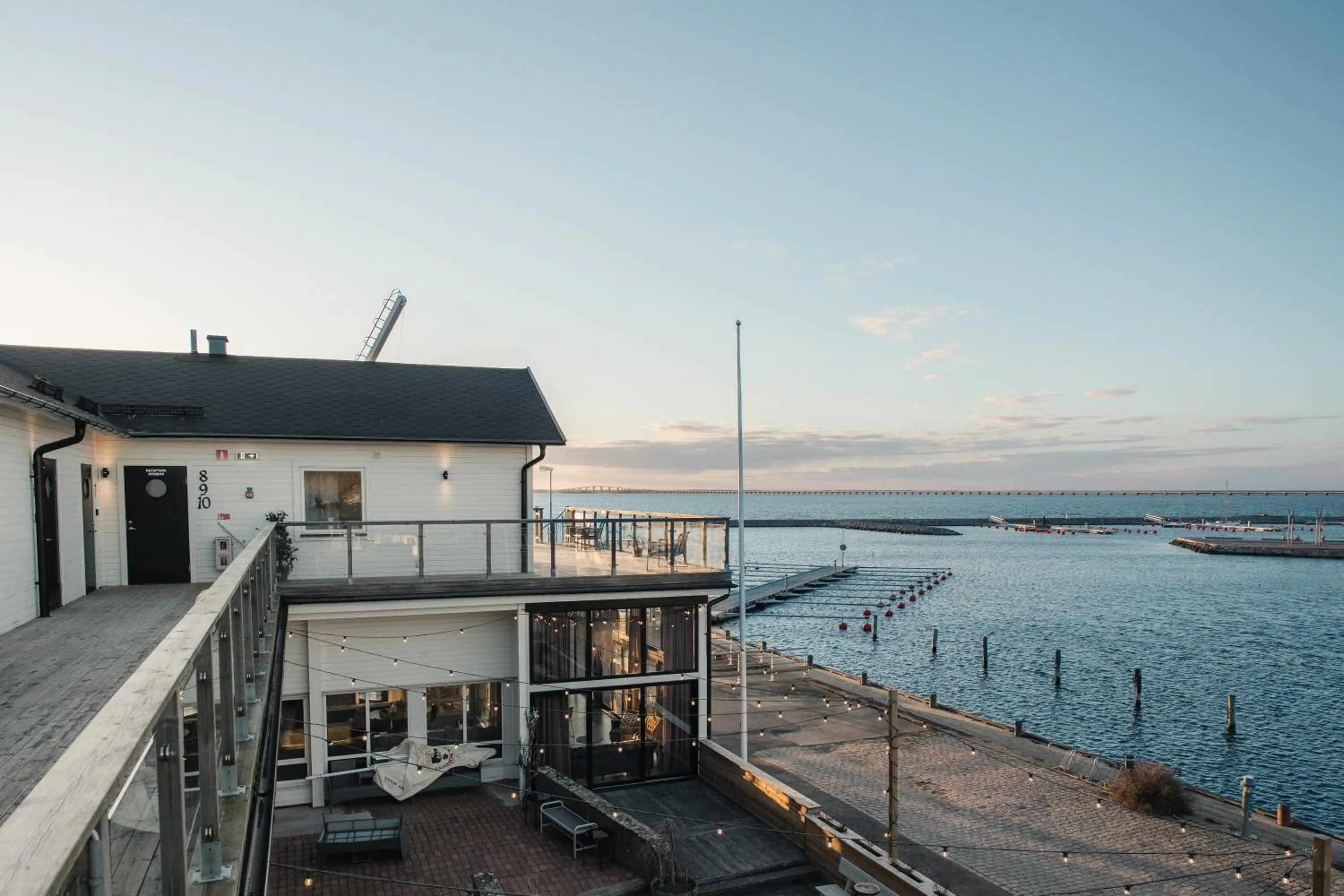 Sunset in Hotell Hamnen