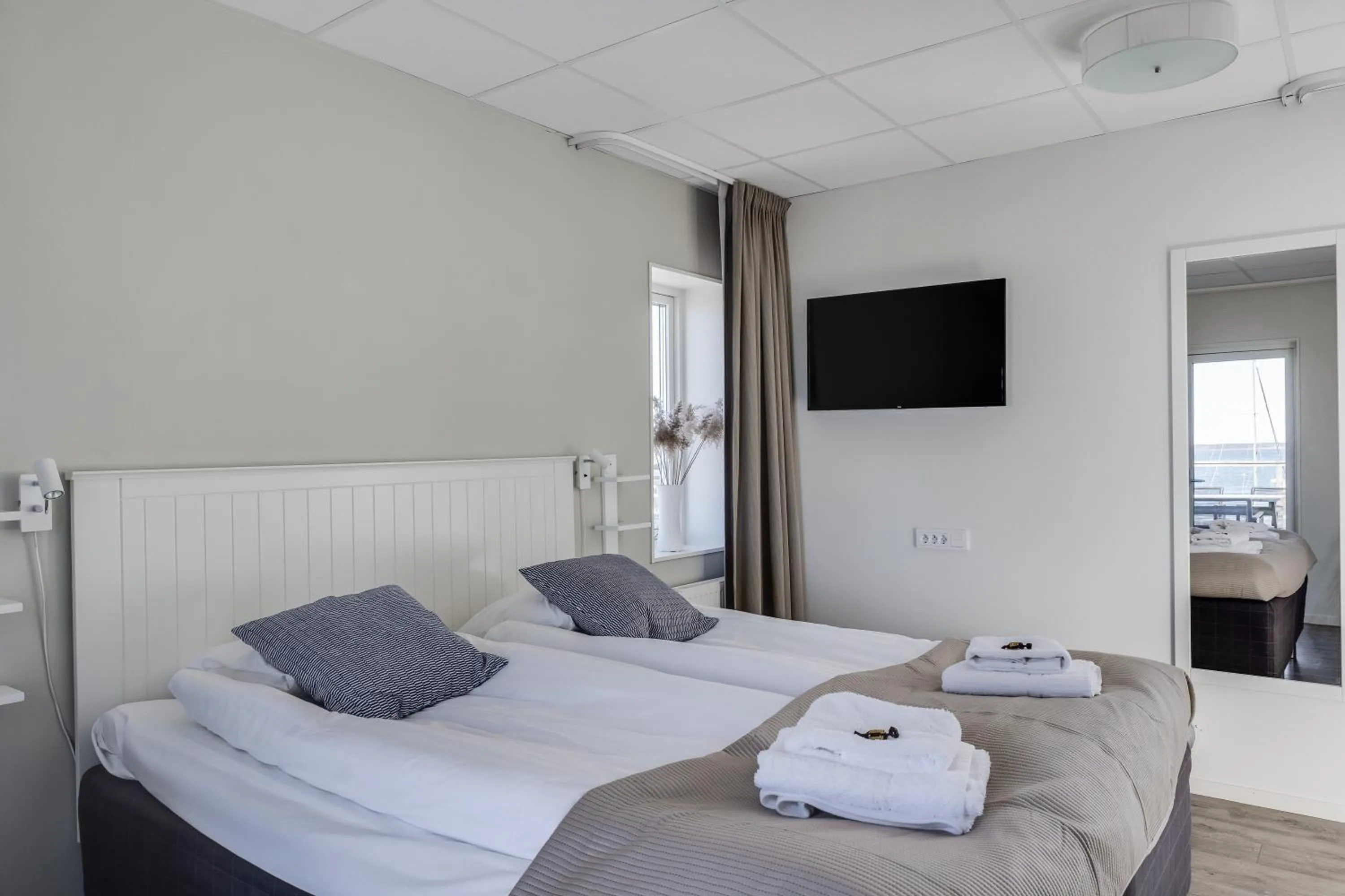 Bedroom, Bed in Hotell Hamnen