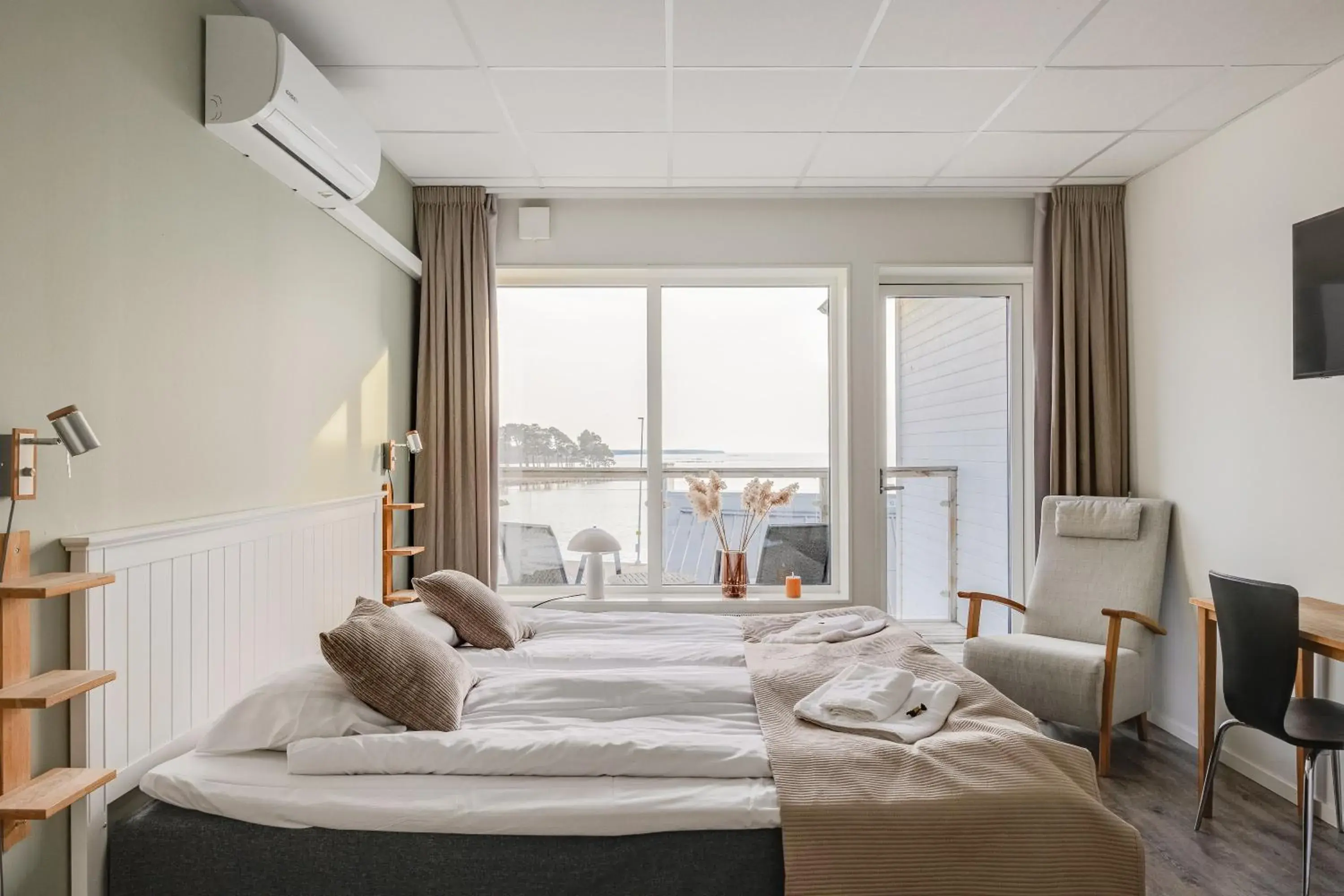 Twin Room with Sea View - single occupancy in Hotell Hamnen Twin Room with Sea View - single occupancy in Hotell Hamnen