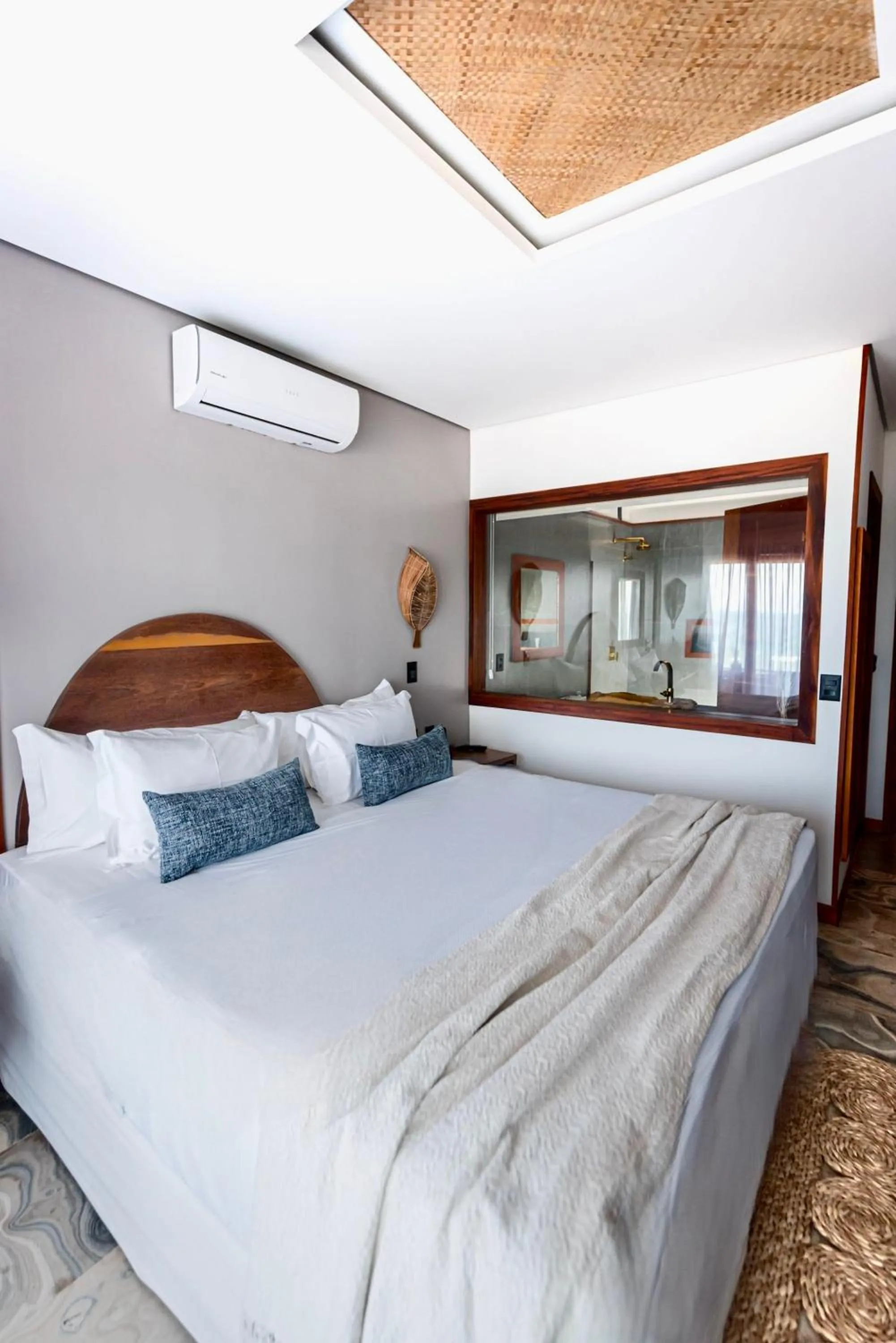 Bed in Carlore Hotel Taíba