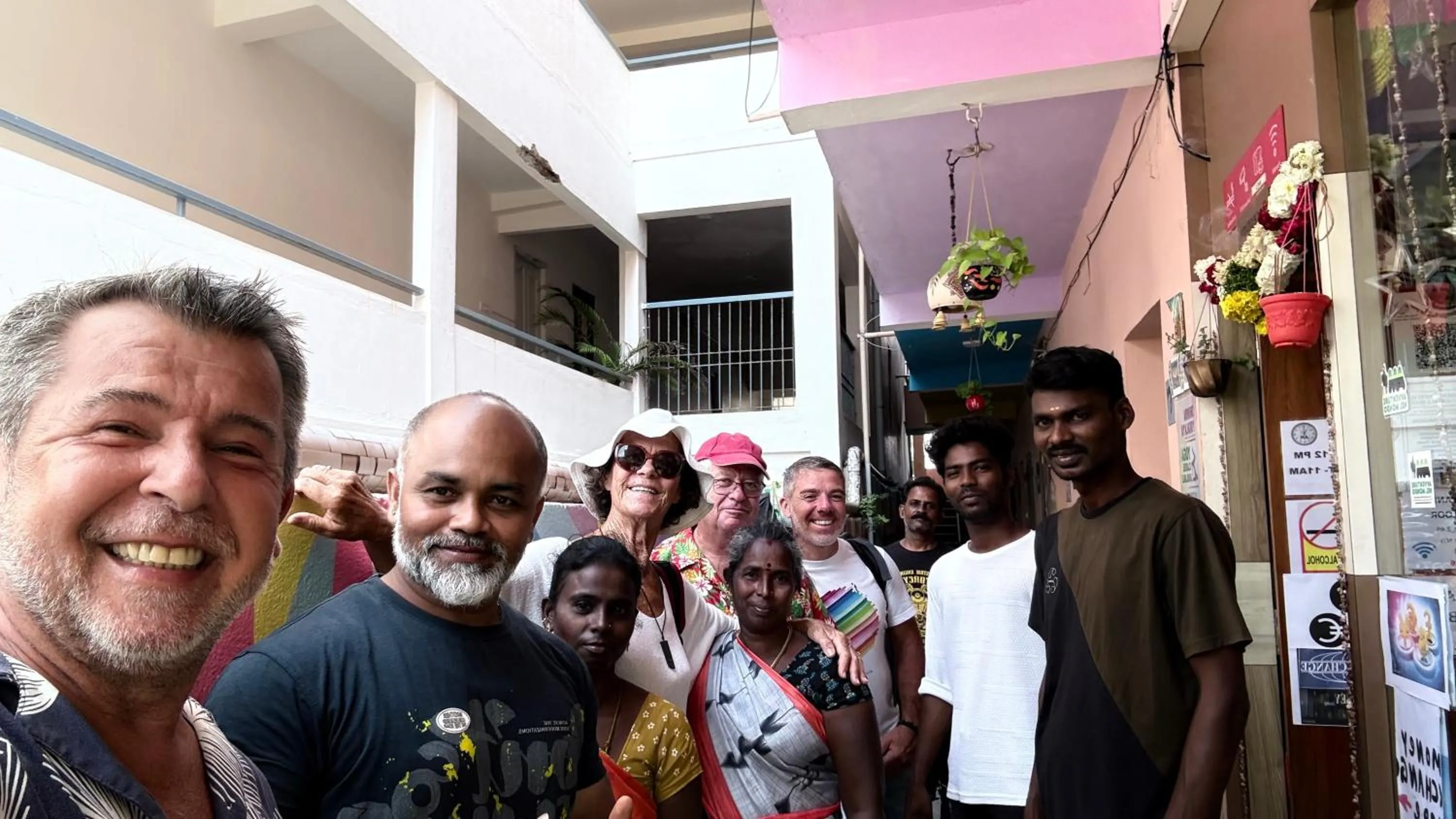 People in Sri Murugan Beach Paradise Hotel