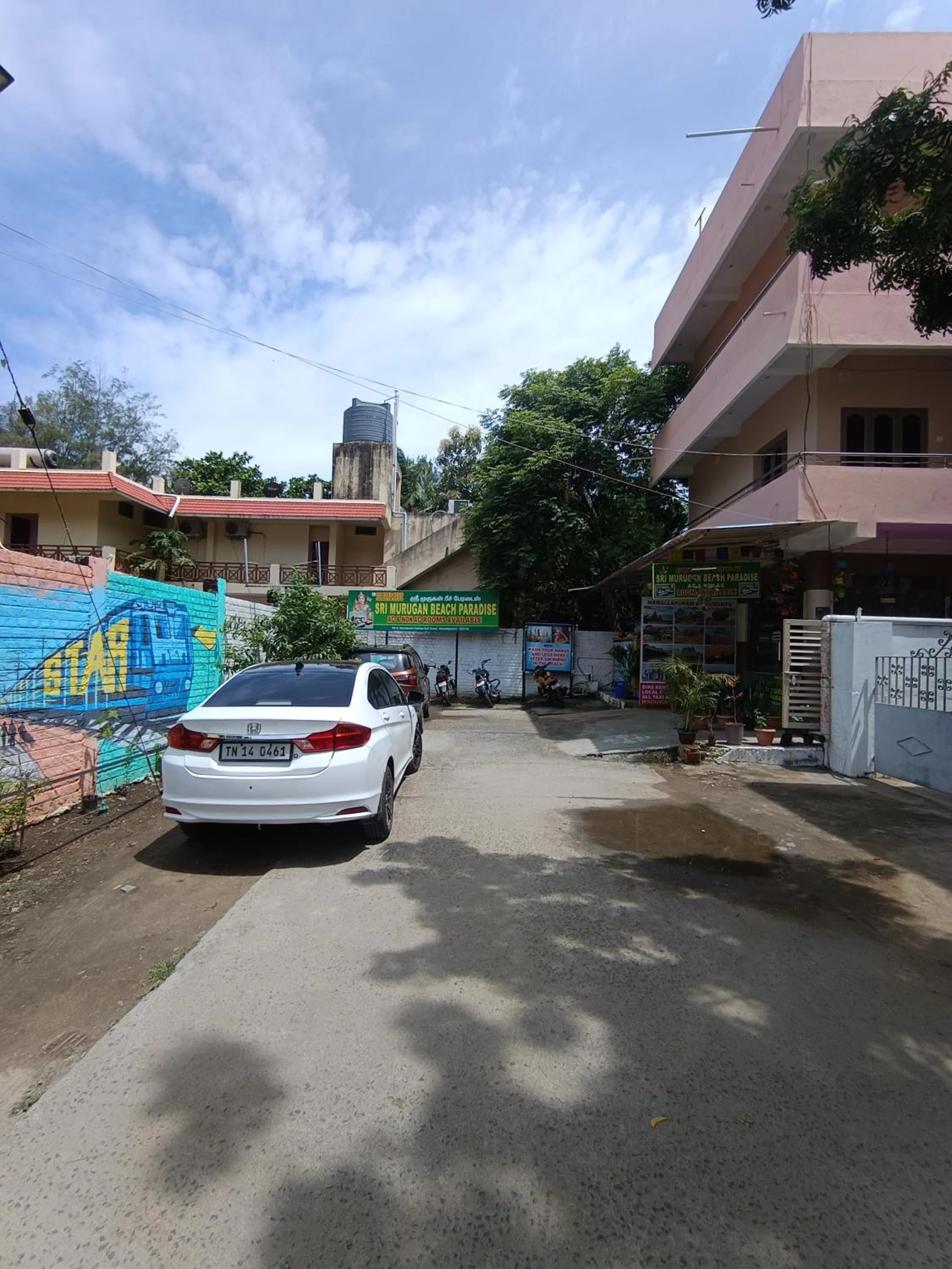 Property building in Sri Murugan Beach Paradise Hotel