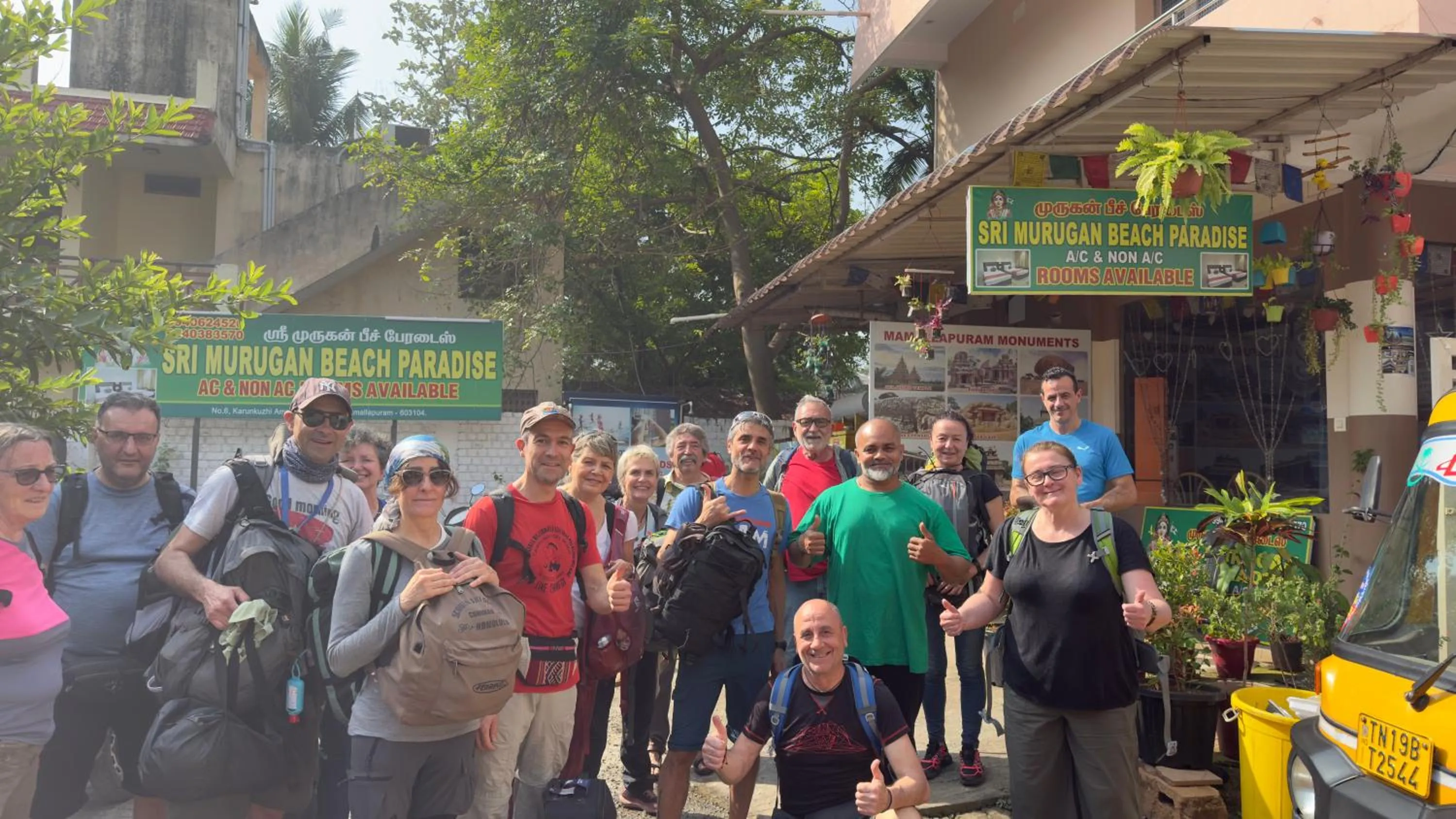 People in Sri Murugan Beach Paradise Hotel