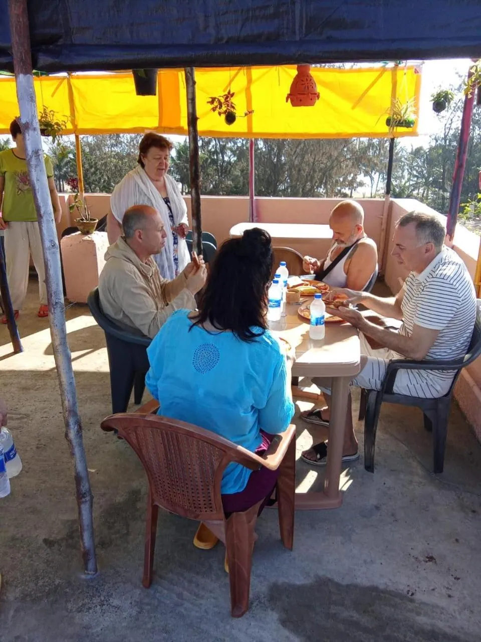 Balcony/Terrace in Sri Murugan Beach Paradise Hotel