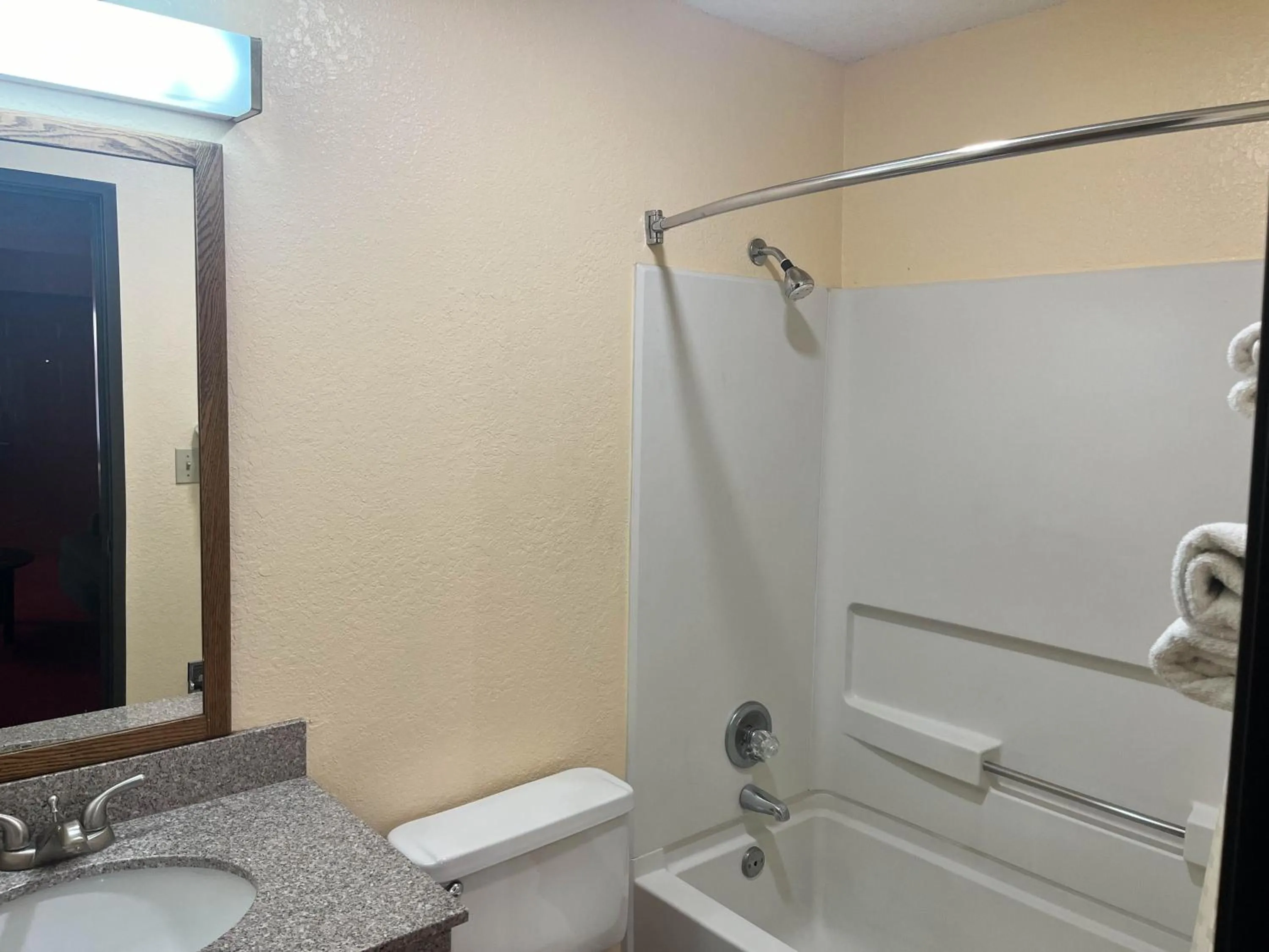 Bathroom in Super 8 by Wyndham Deming NM