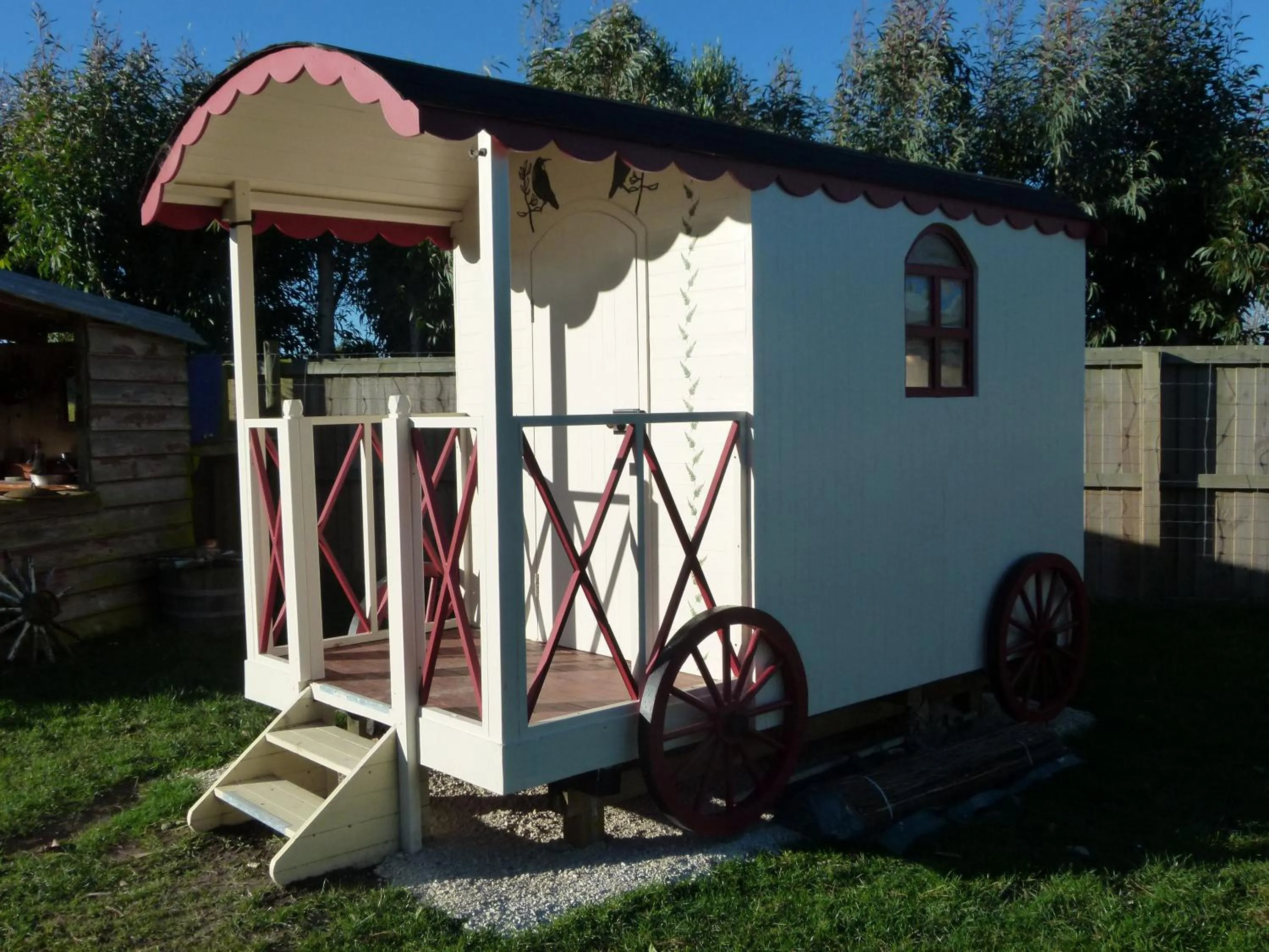 Property building in Wacky Stays - unique farm-stay glamping rentals, FREE animal feeding tours