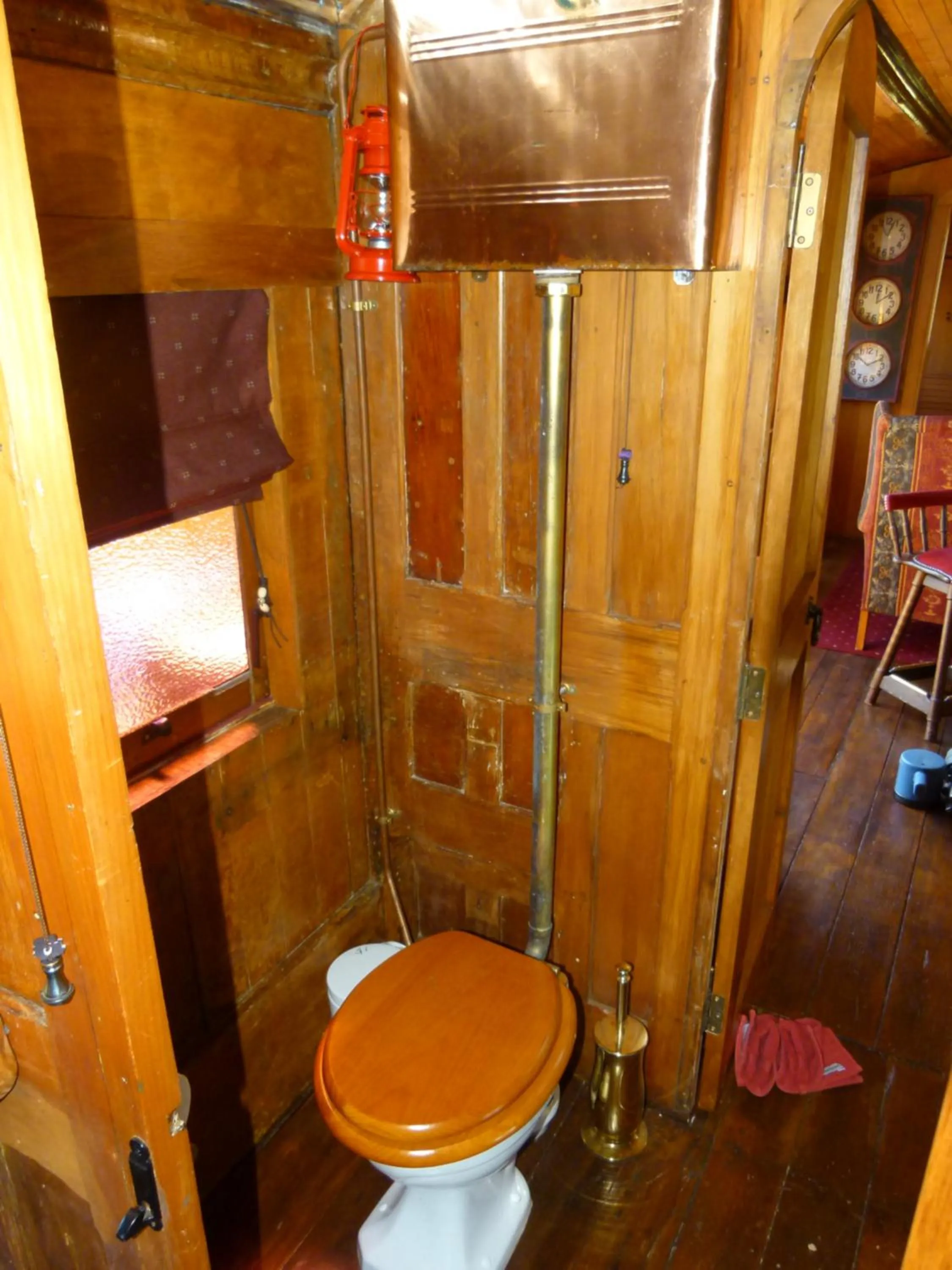 Shower in Wacky Stays - unique farm-stay glamping rentals, FREE animal feeding tours