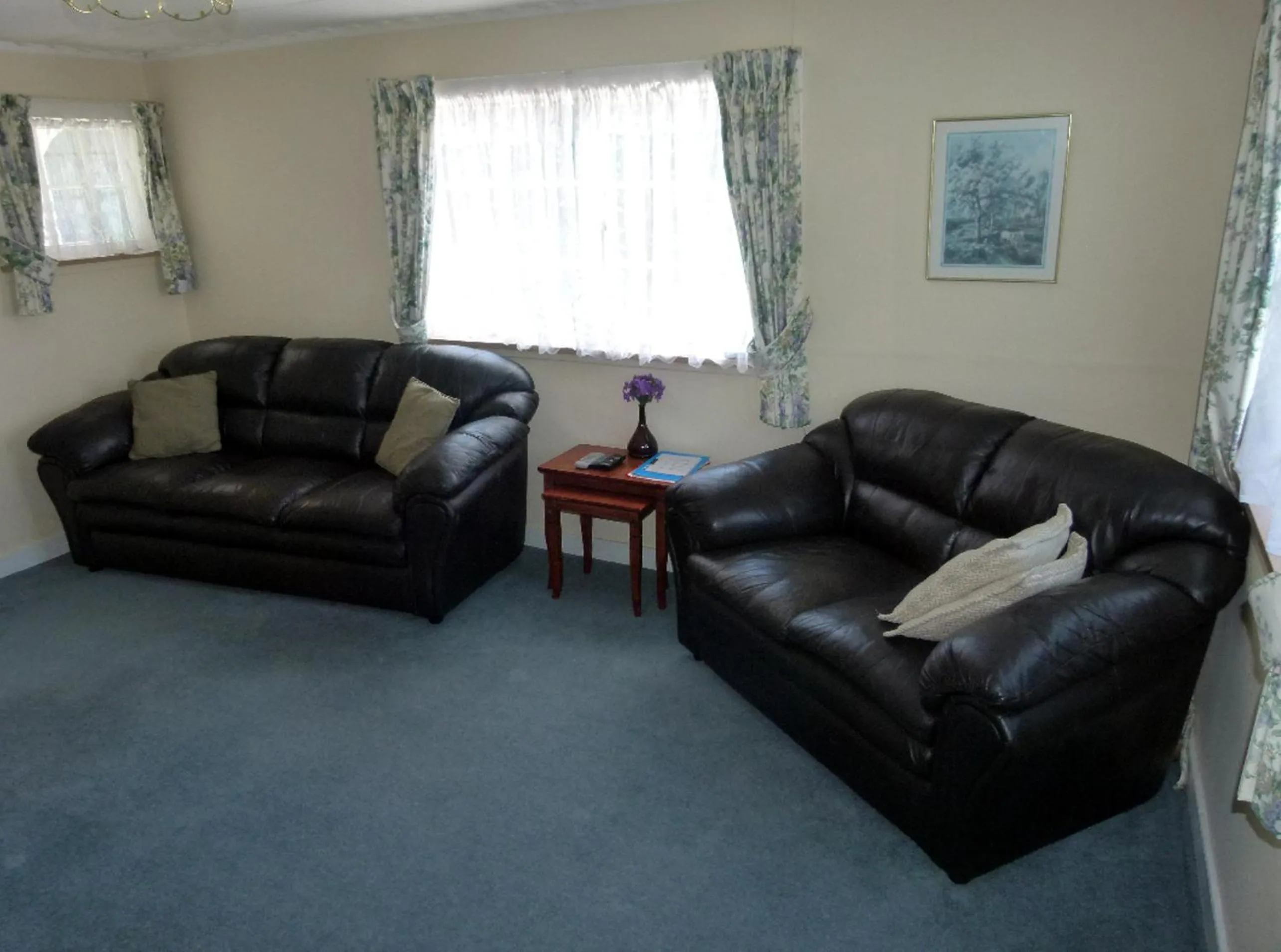 Living room in Wacky Stays - unique farm-stay glamping rentals, FREE animal feeding tours