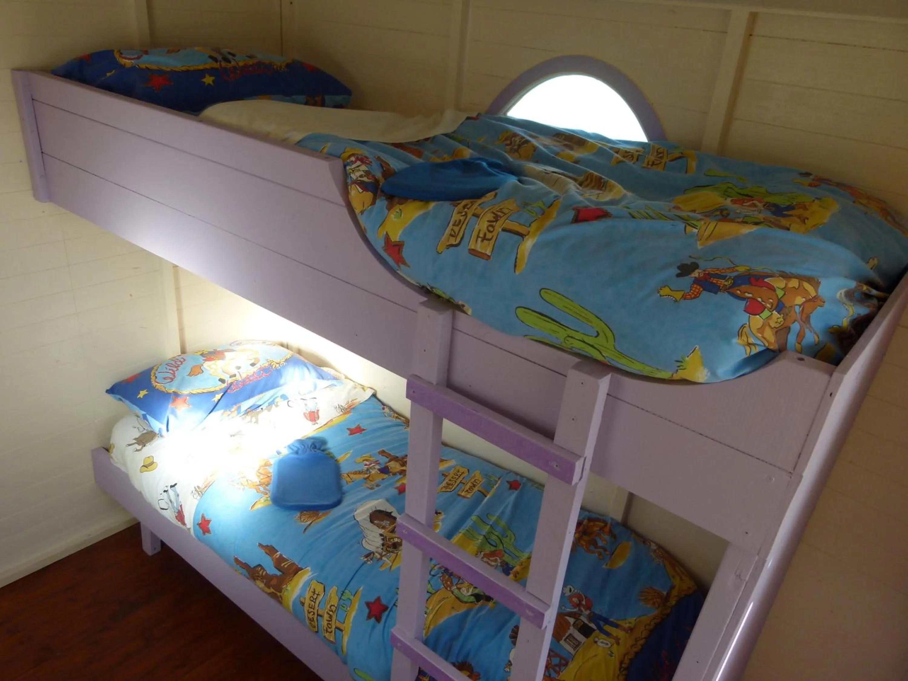 Bedroom, Bed in Wacky Stays - unique farm-stay glamping rentals, FREE animal feeding tours