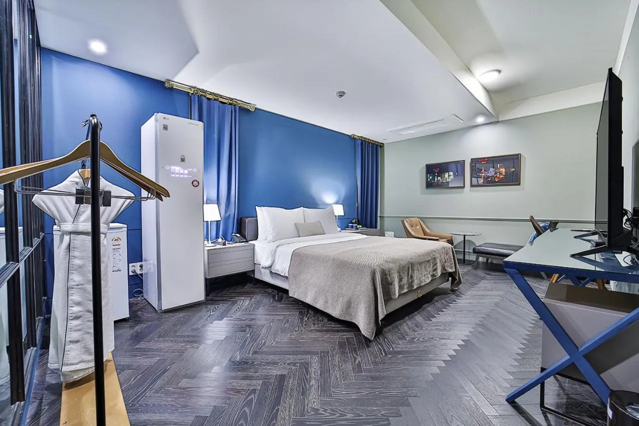 Decorative detail, Bed in js 부티크 호텔 동탄