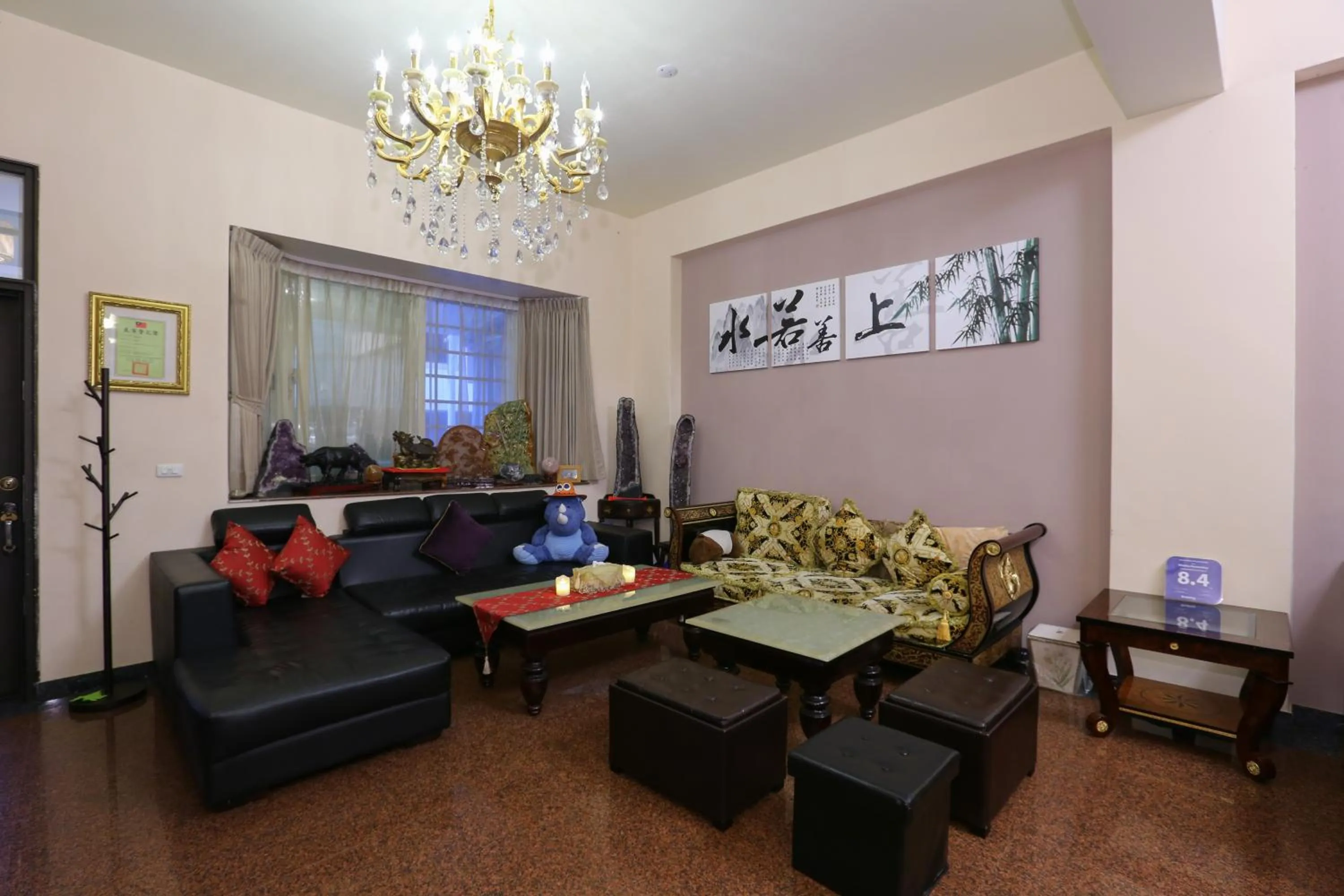 Lobby or reception in Mozhu B&B