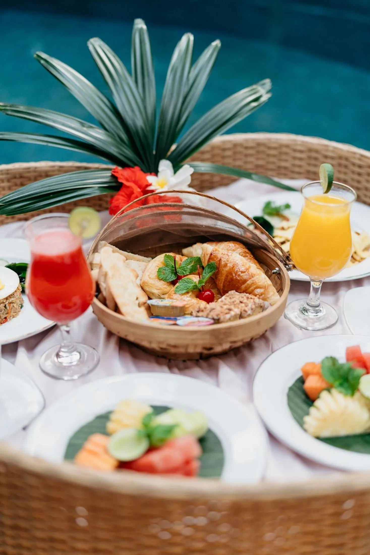 Breakfast in The Bali Dream Suite Villa Seminyak