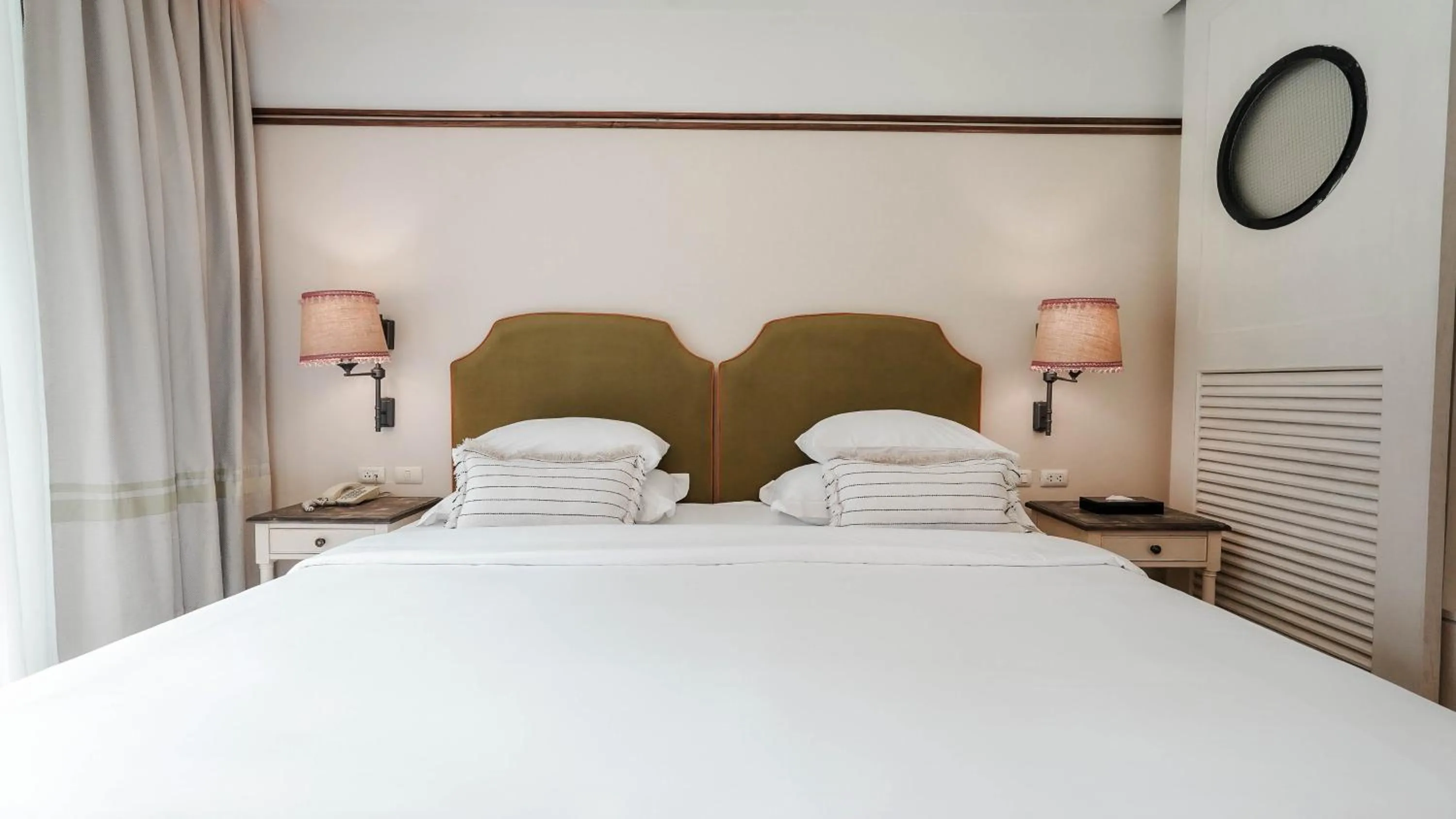 Bed in Sugar Marina Hotel-SURF-Kata Beach