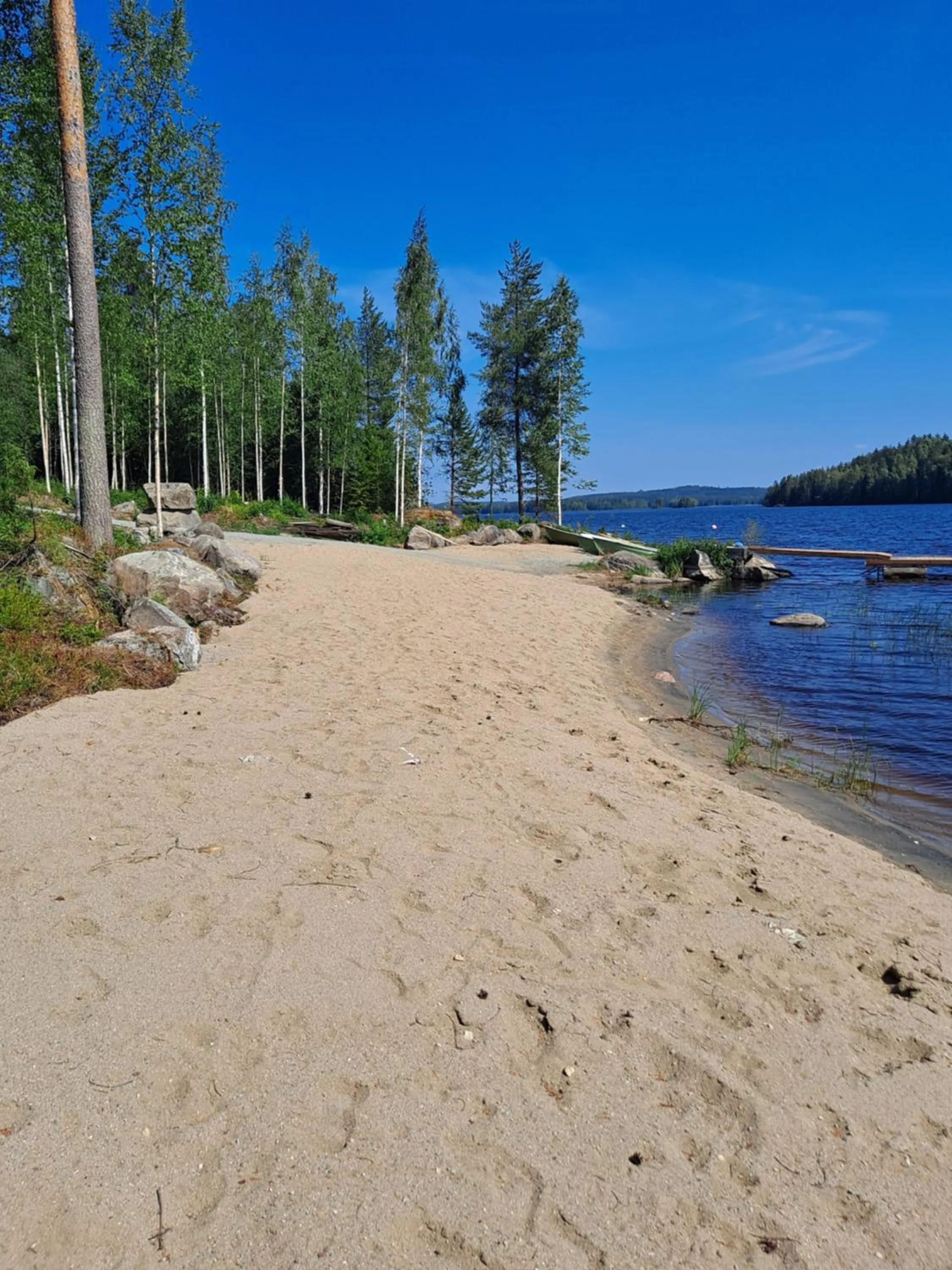 Natural landscape in Tahko Hills