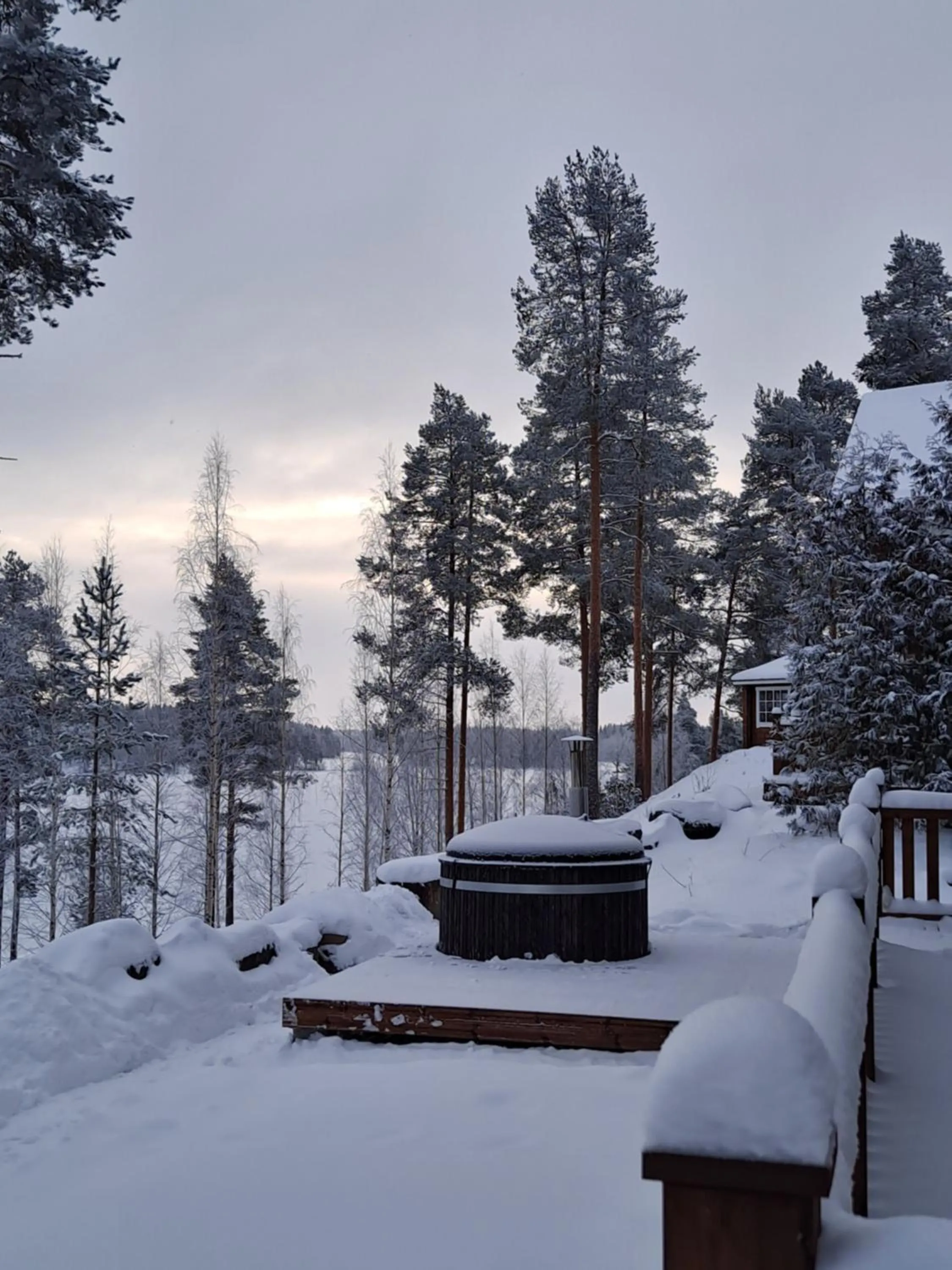 Lake view in Tahko Hills