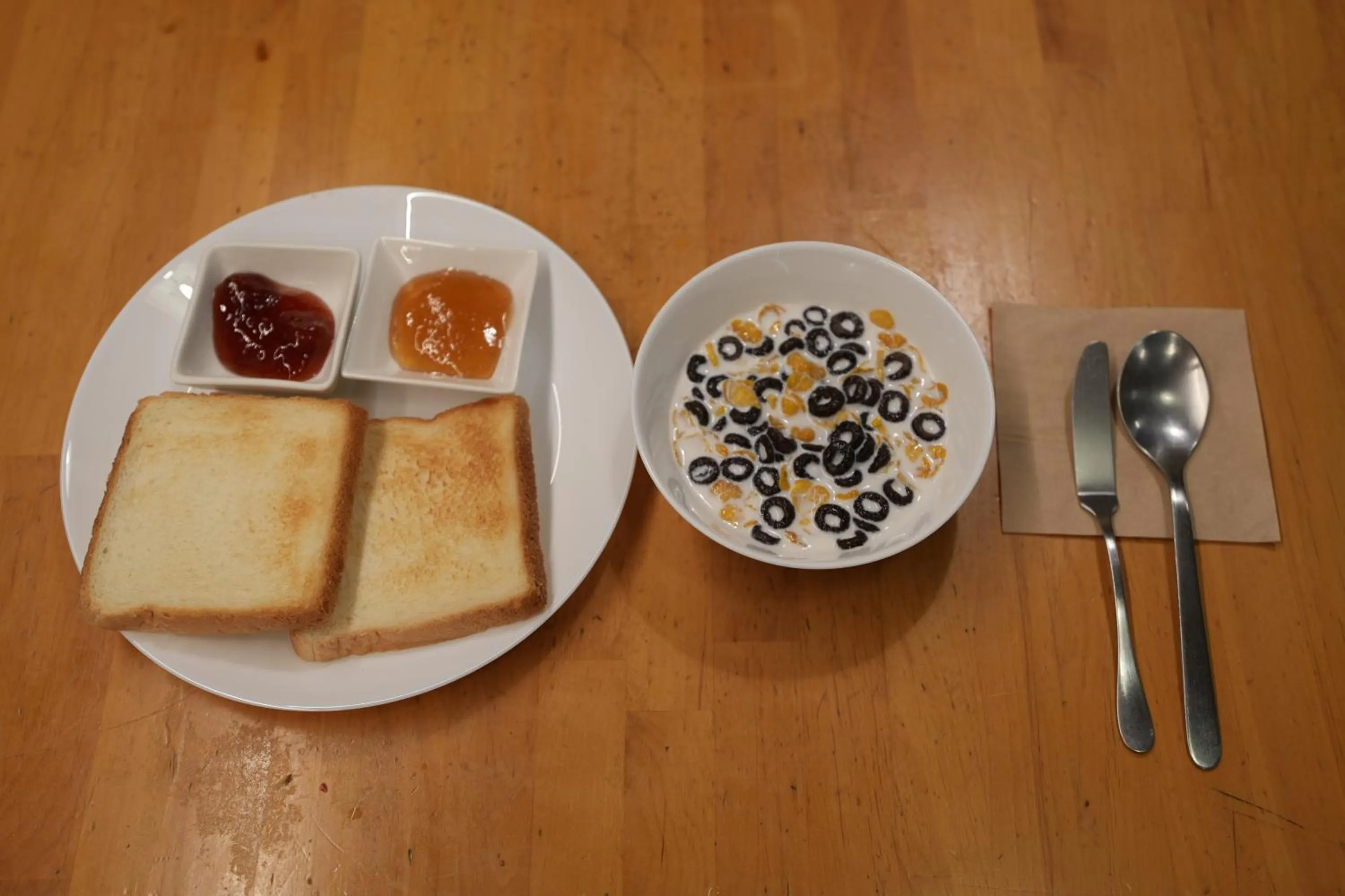 Breakfast in G Guesthouse Itaewon In Seoul