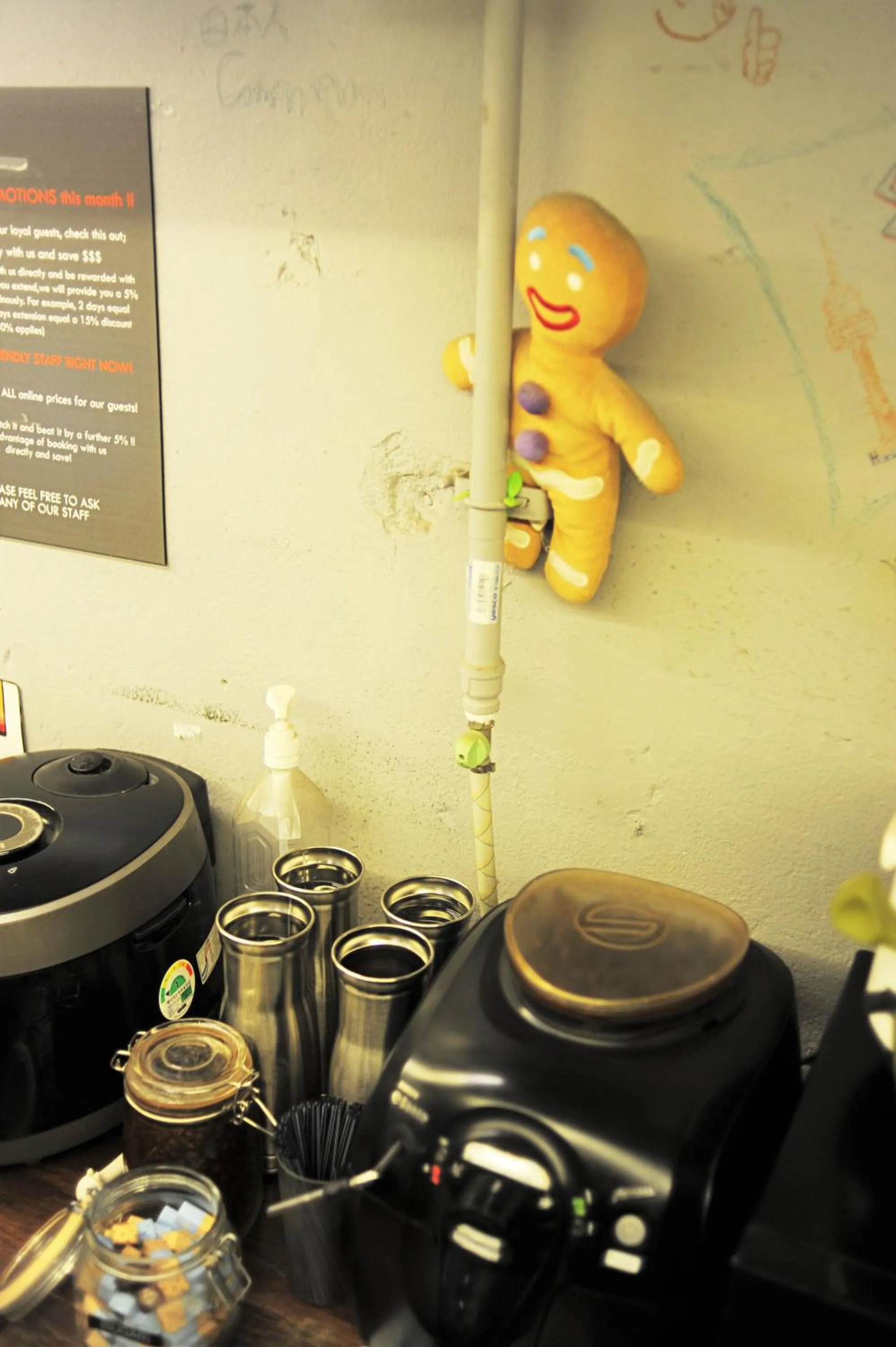 Coffee/tea facilities in G Guesthouse Itaewon In Seoul